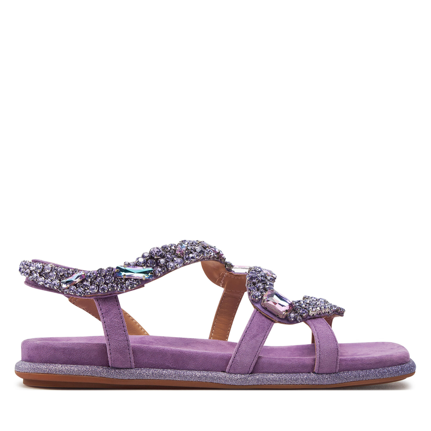 Sandalen Alma En Pena V240840 Suede Violet von Alma en Pena