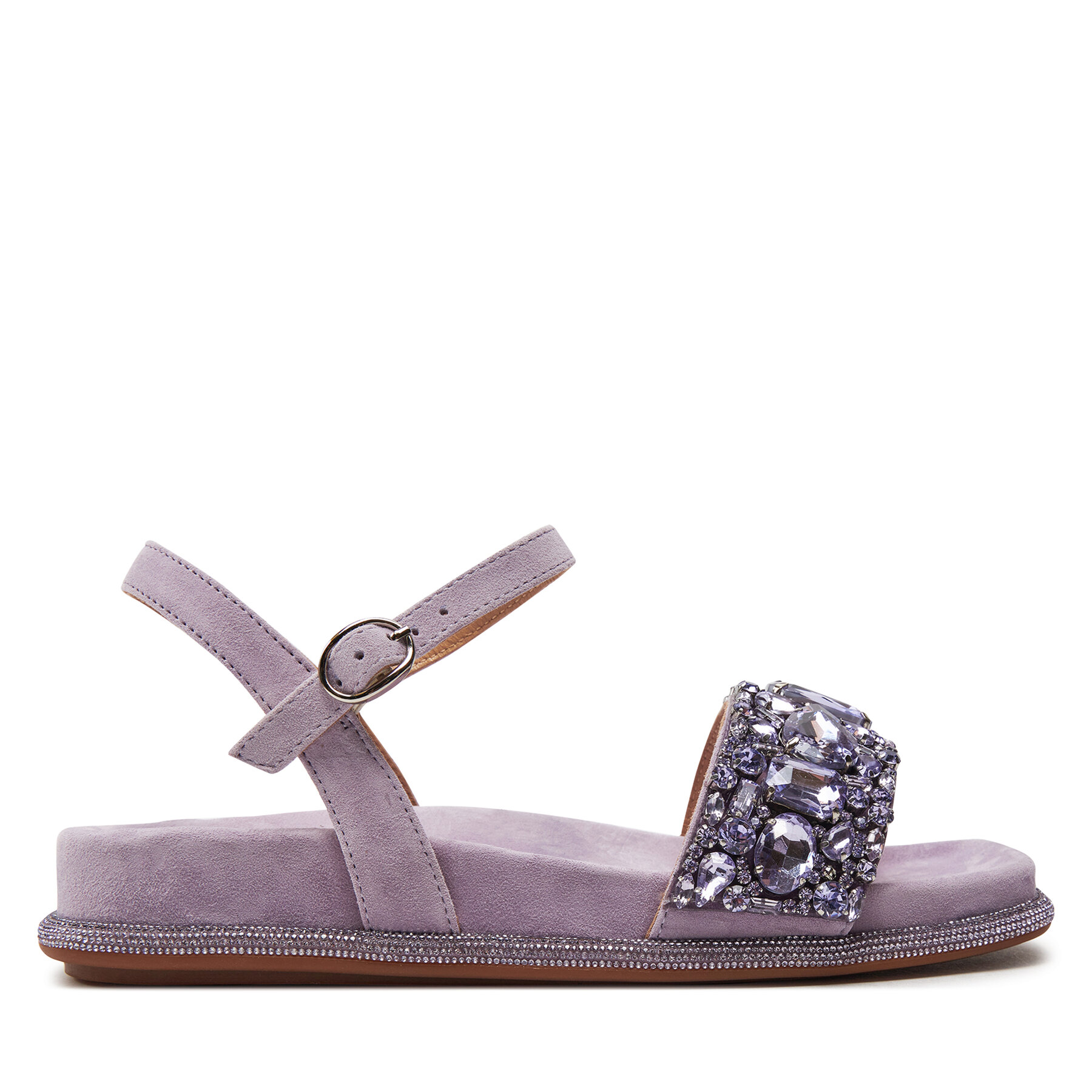 Sandalen Alma En Pena V240877 Suede Lilac von Alma en Pena