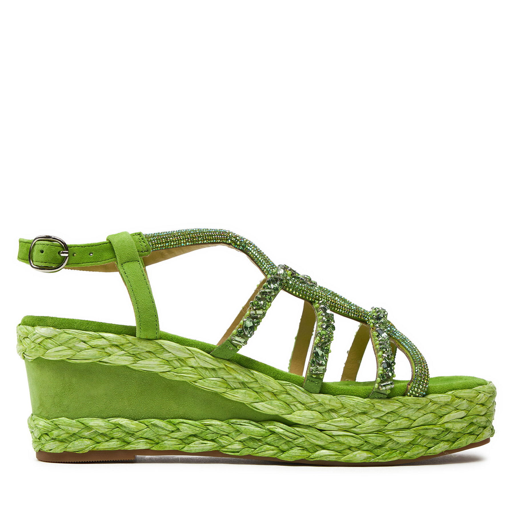 Sandalen Alma En Pena V241012 Suede Lime von Alma en Pena