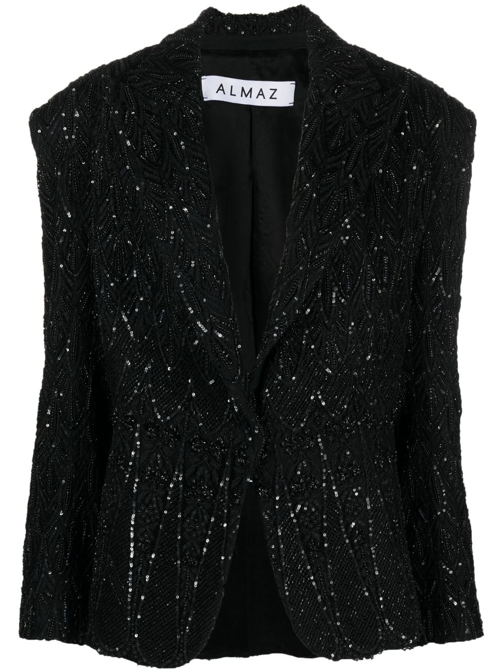 Almaz Spotlight single-breasted blazer - Black von Almaz