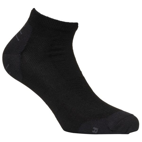 Alpacasocks&Co - Lyocell Tech Ankle - Multifunktionssocken Gr 45-48 schwarz von Alpacasocks&Co
