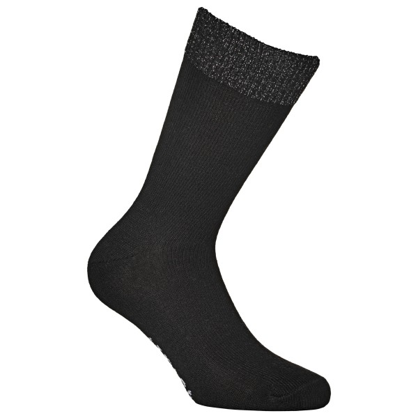 Alpacasocks&Co - Women's Alpaca Sparkle Crew 2-Pack - Multifunktionssocken Gr 36-39 schwarz von Alpacasocks&Co
