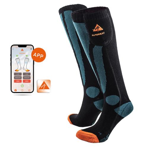 Alpenheat FireSkiSocks beheizte Socken (APP) (Grösse: L) von Alpenheat