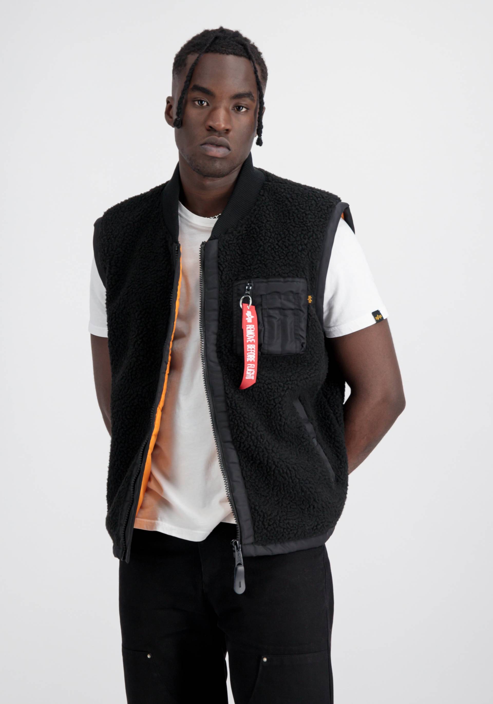 Alpha Industries Blouson »ALPHA INDUSTRIES Men - Vests Teddy Vest« von Alpha Industries