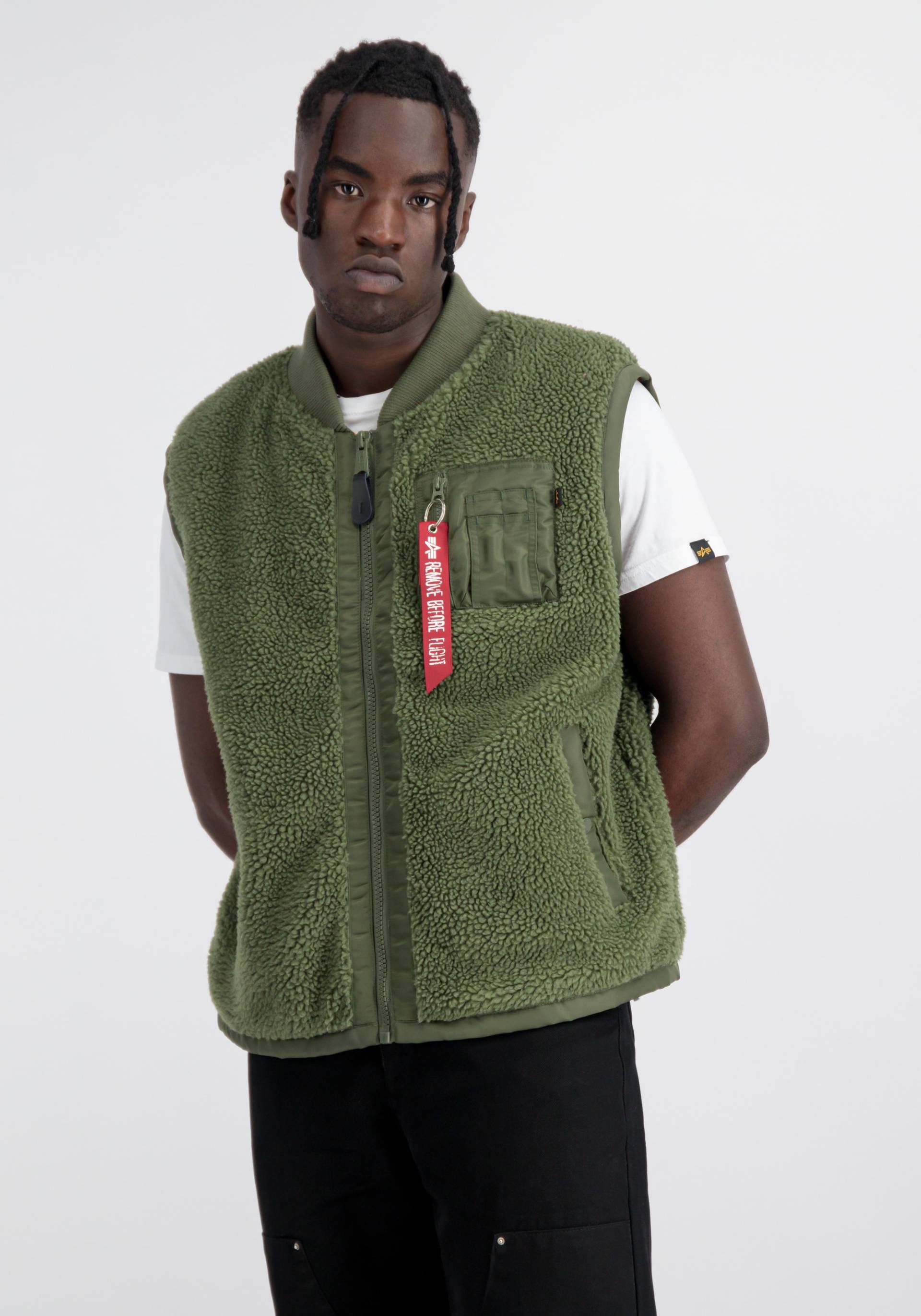 Alpha Industries Blouson »ALPHA INDUSTRIES Men - Vests Teddy Vest« von Alpha Industries