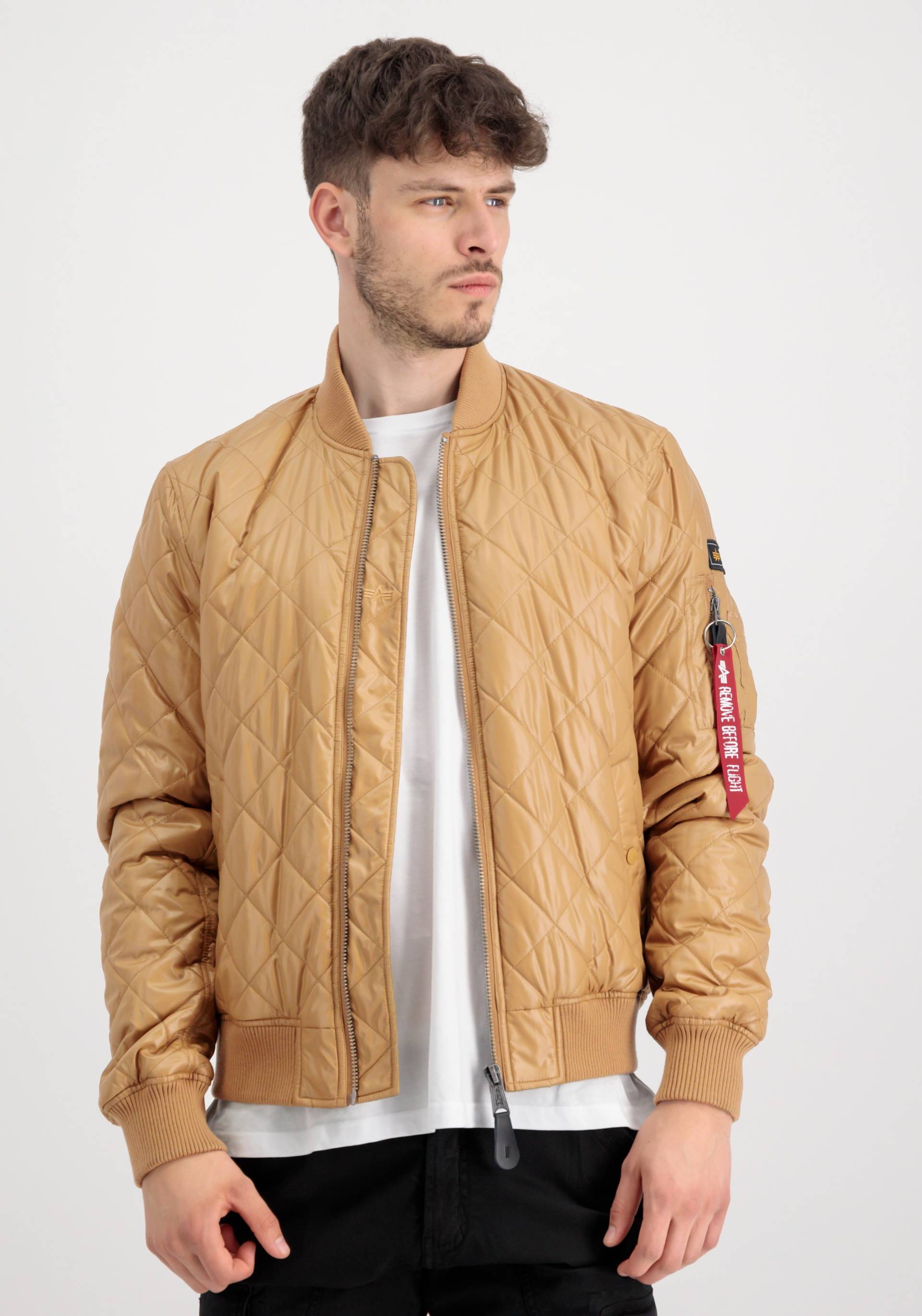 Alpha Industries Bomberjacke »ALPHA INDUSTRIES Men - Bomber & Flight Jackets MA-1 DQ Jacket« von Alpha Industries