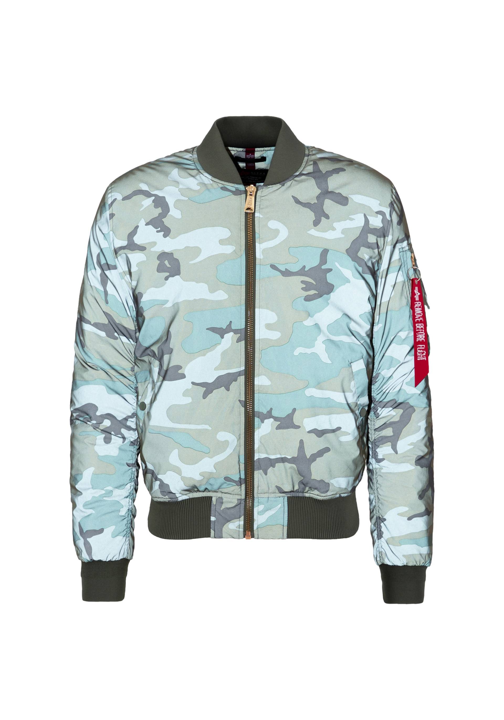 Alpha Industries Bomberjacke »Alpha Industries Men - Bomber Jackets MA-1 VF 59 Refl. Camo« Alpha Industries Bomberjacke »Alpha Industries Men - Bomber Jackets MA-1 VF 59 Refl. Camo« von Alpha Industries