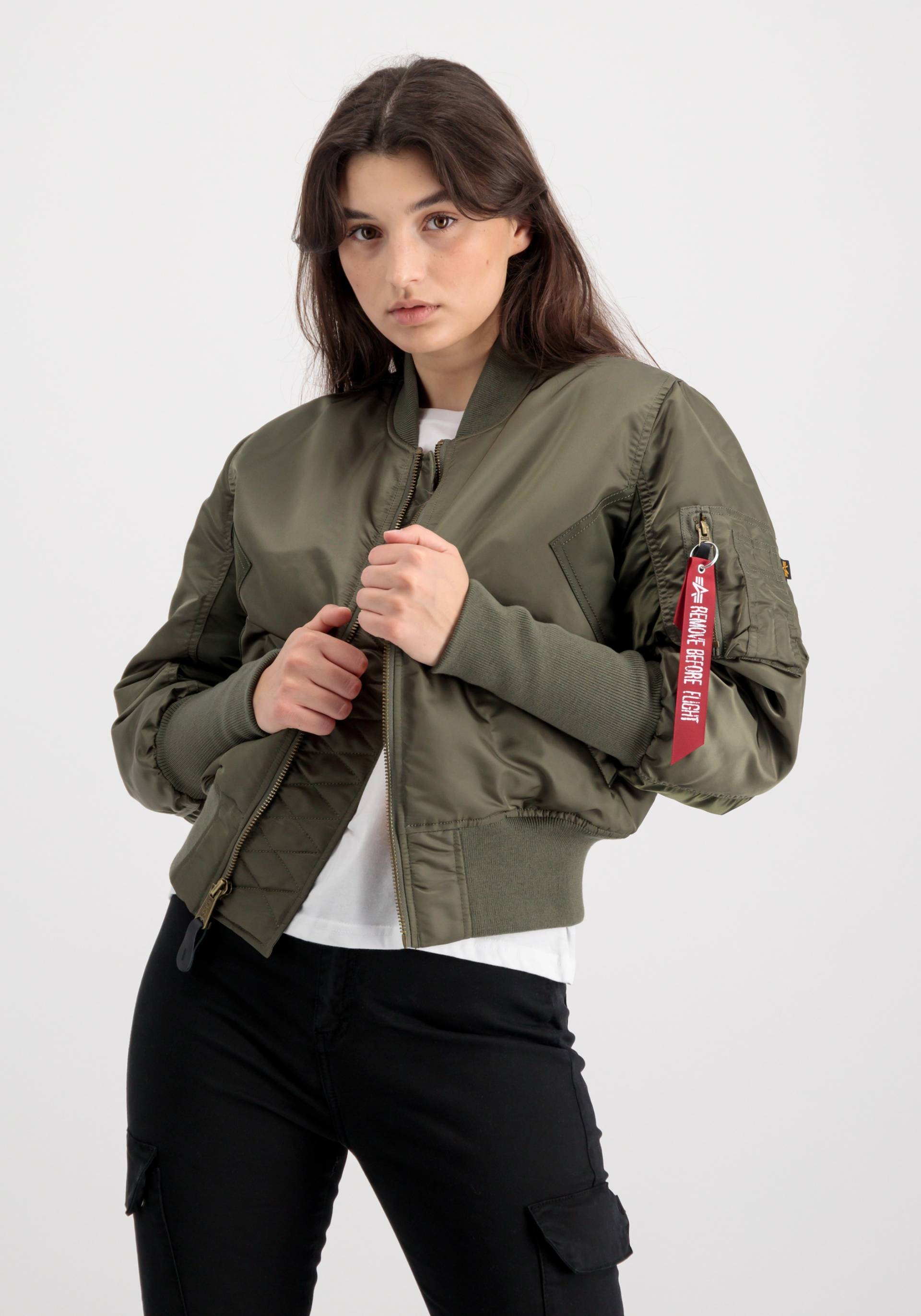 Alpha Industries Bomberjacke »ALPHA INDUSTRIES Women - Bomber & Flight Jackets MA-1 Cyber Wmn« von Alpha Industries