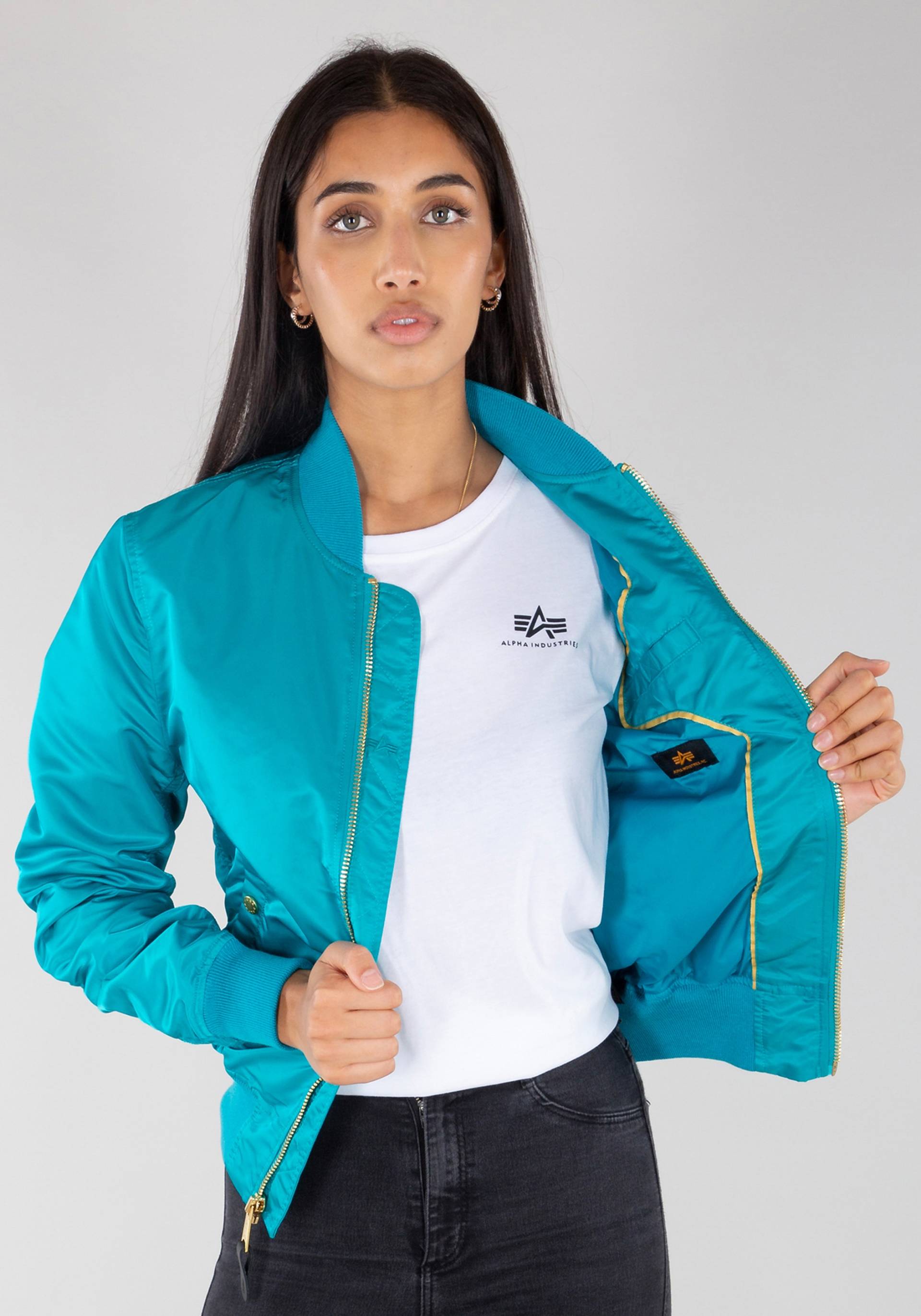 Alpha Industries Bomberjacke »ALPHA INDUSTRIES Women - Bomber & Flight Jackets MA-1 VF LW Wmn« von Alpha Industries