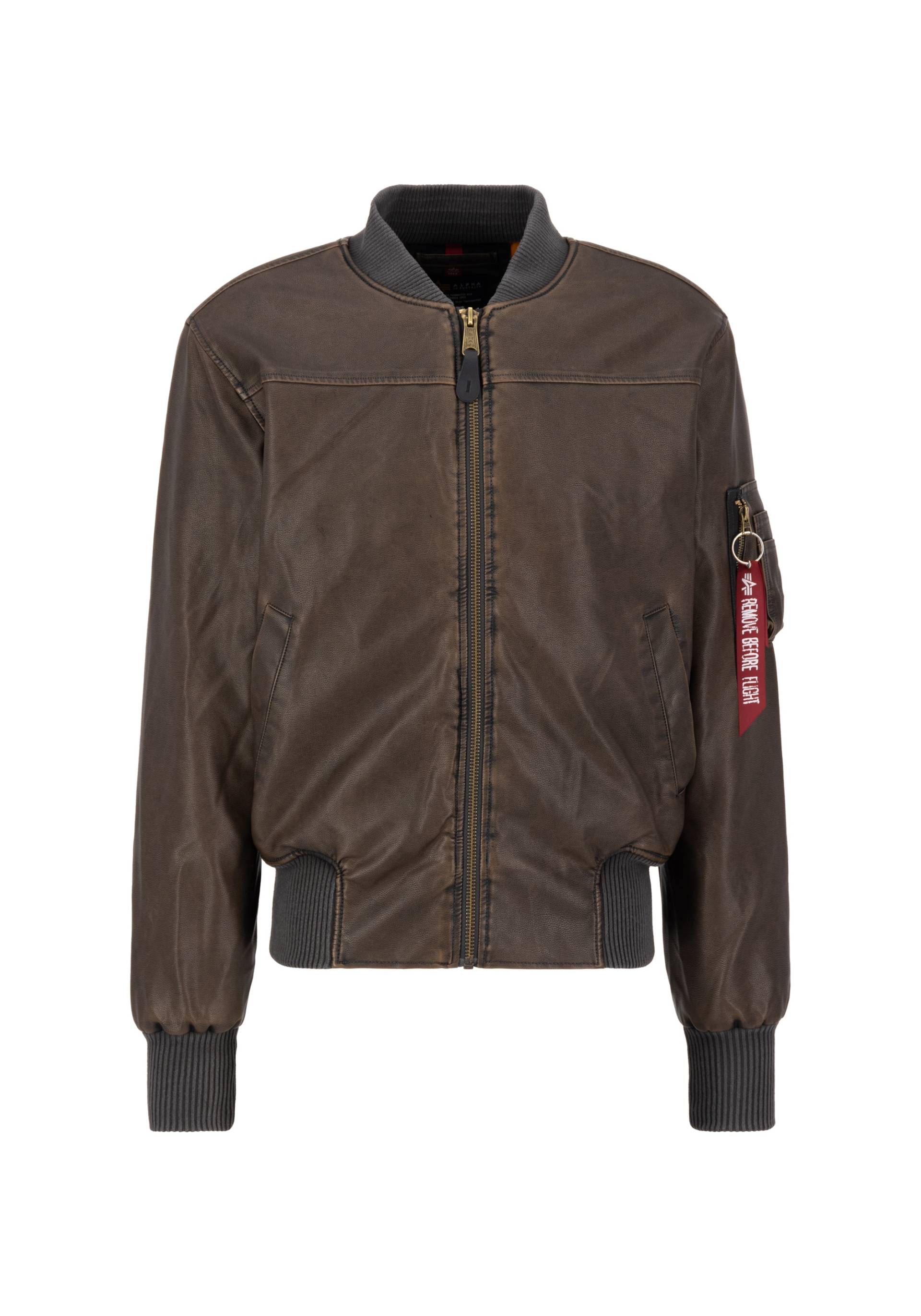 Alpha Industries Bomberjacke »Alpha Industries Men - Bomber Jackets MA-1 Faux Leather Vintage« Alpha Industries Bomberjacke »Alpha Industries Men - Bomber Jackets MA-1 Faux Leather Vintage« von Alpha Industries