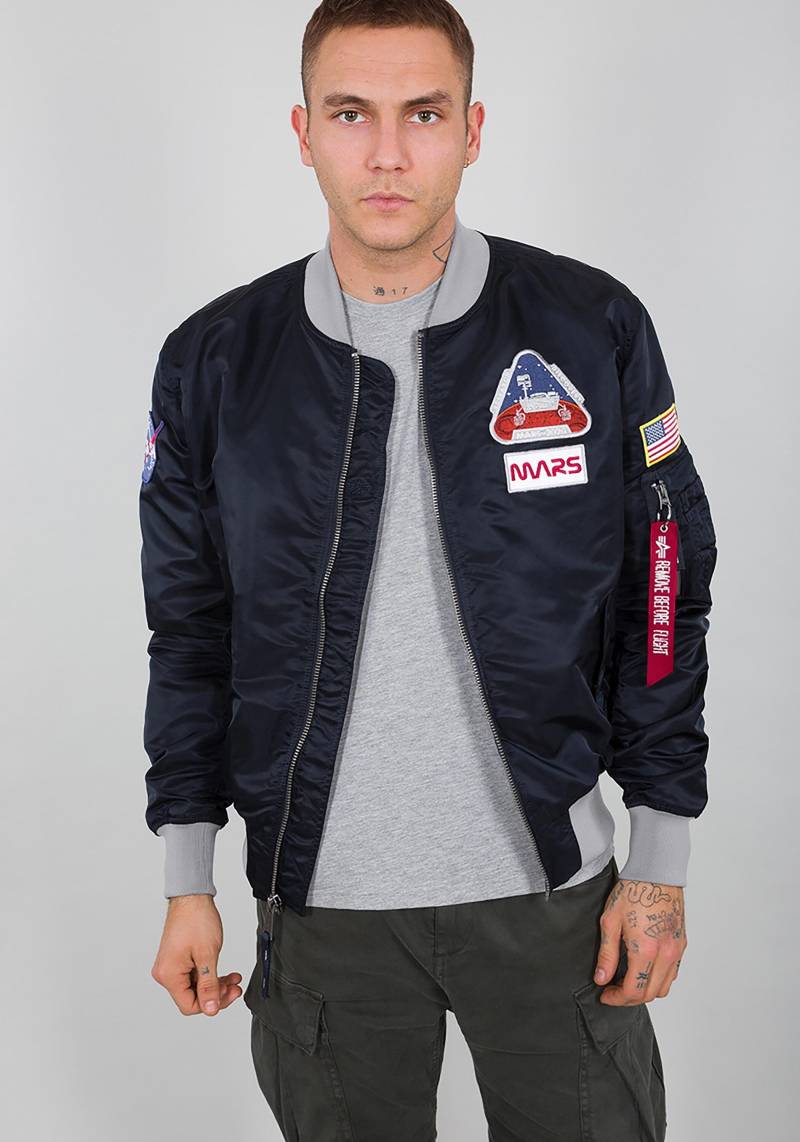 Alpha Industries Bomberjacke »Alpha Industries Men - Bomber Jackets MA-1 LW Mission To Mars« von Alpha Industries