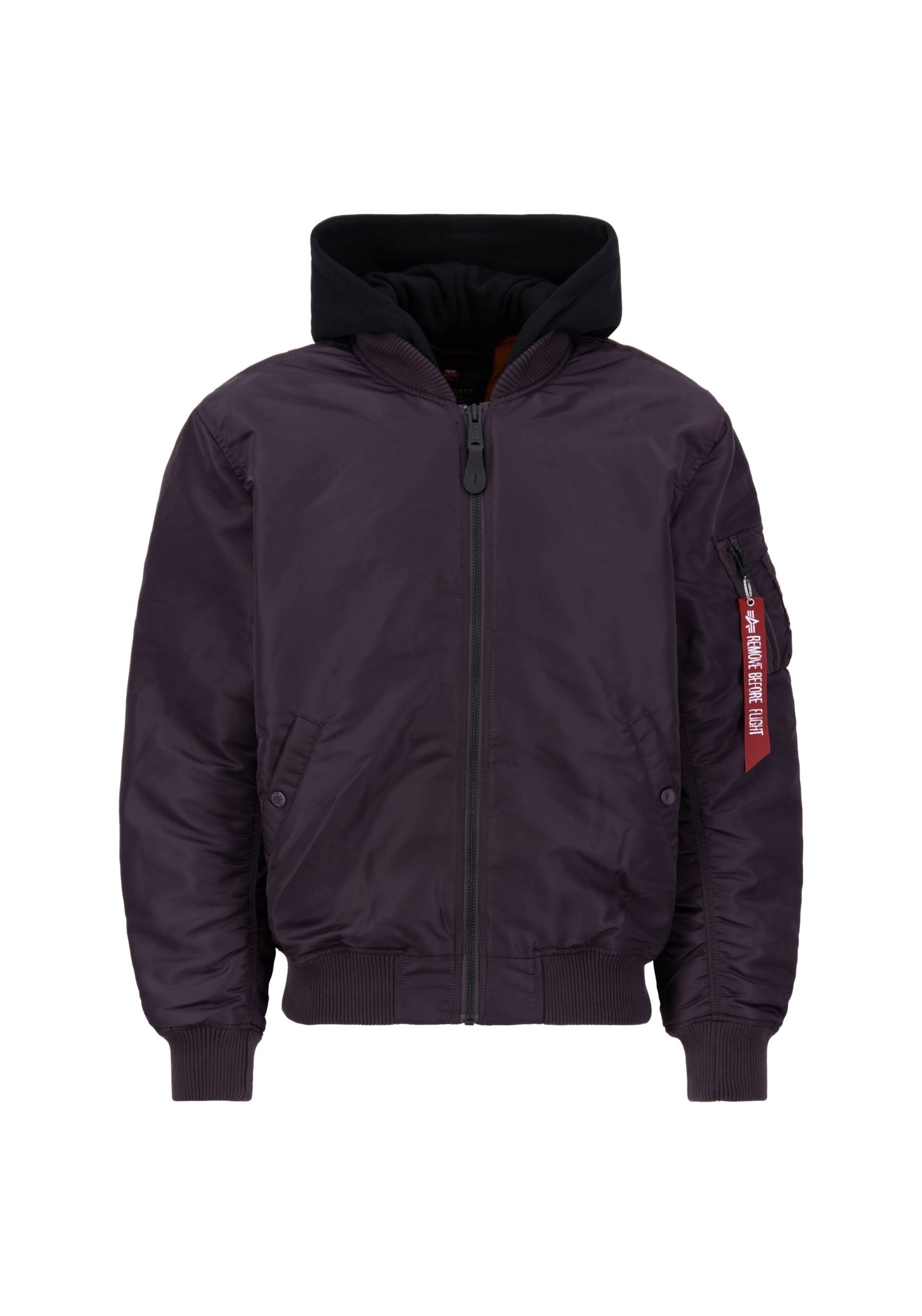 Alpha Industries Bomberjacke »Alpha Industries Men - Bomber Jackets MA-1 Zip Hood Back EMB« von Alpha Industries