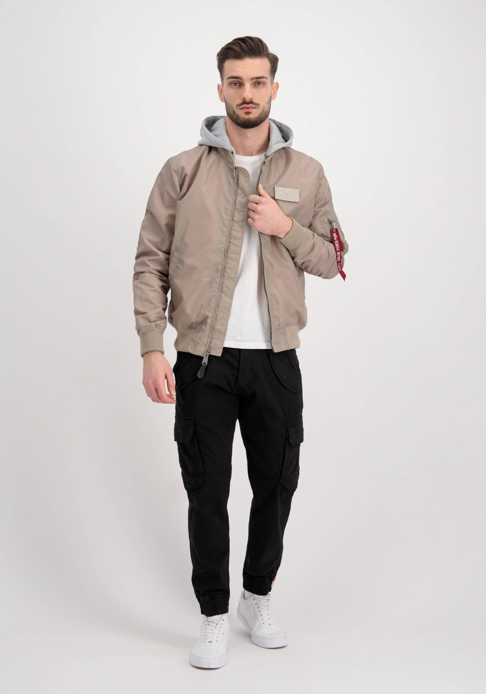 Alpha Industries Bomberjacke »ALPHA INDUSTRIES Men - Bomber & Flight Jackets MA-1 TT Hood« von Alpha Industries