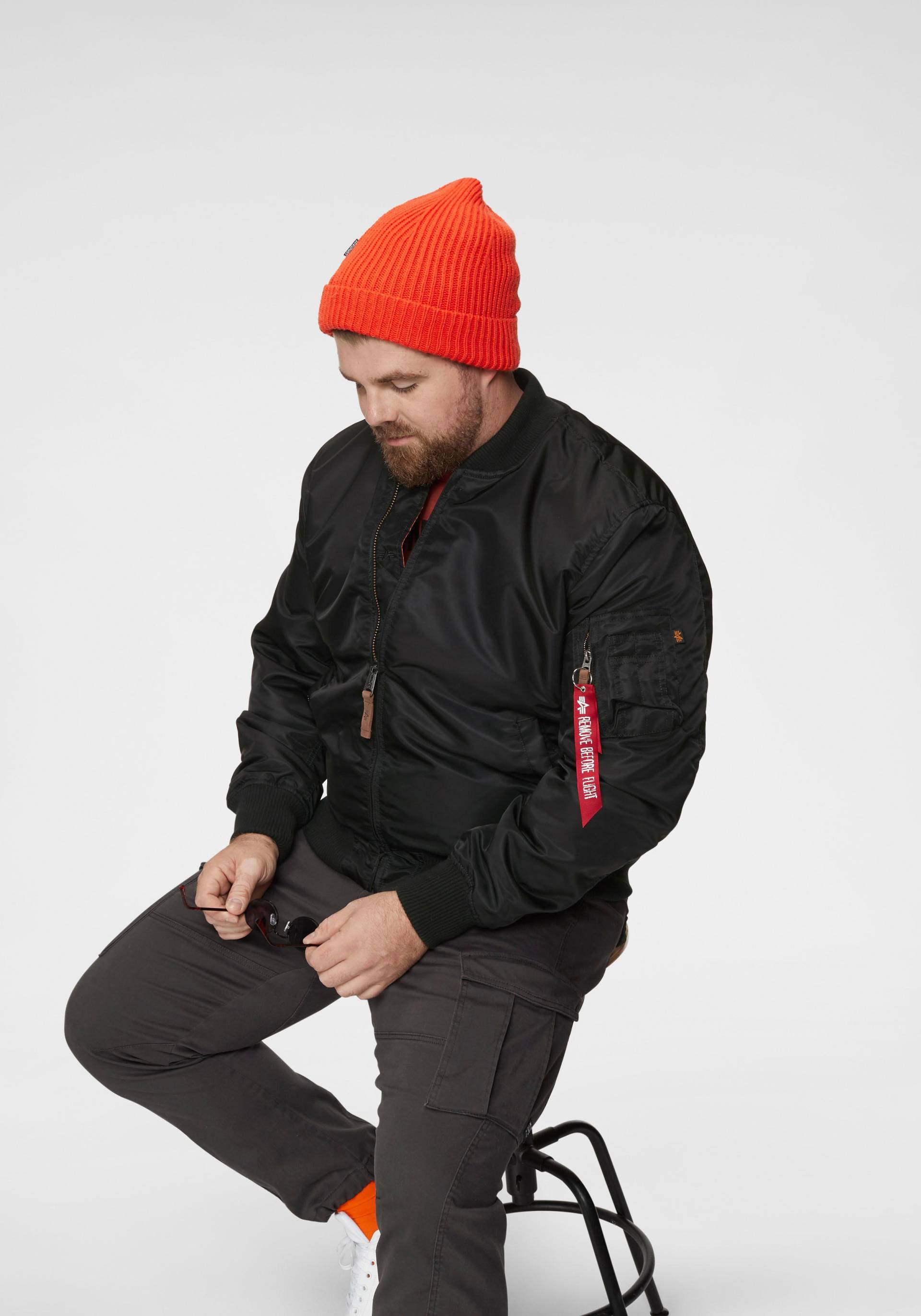 Alpha Industries Bomberjacke »MA-1 VF59 LONG«, ohne Kapuze von Alpha Industries