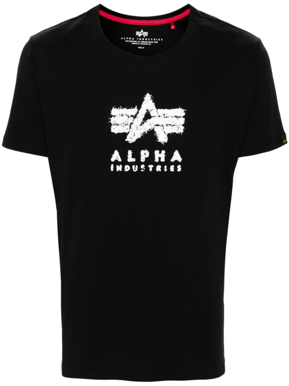 Alpha Industries Grunge cotton T-shirt - Black von Alpha Industries
