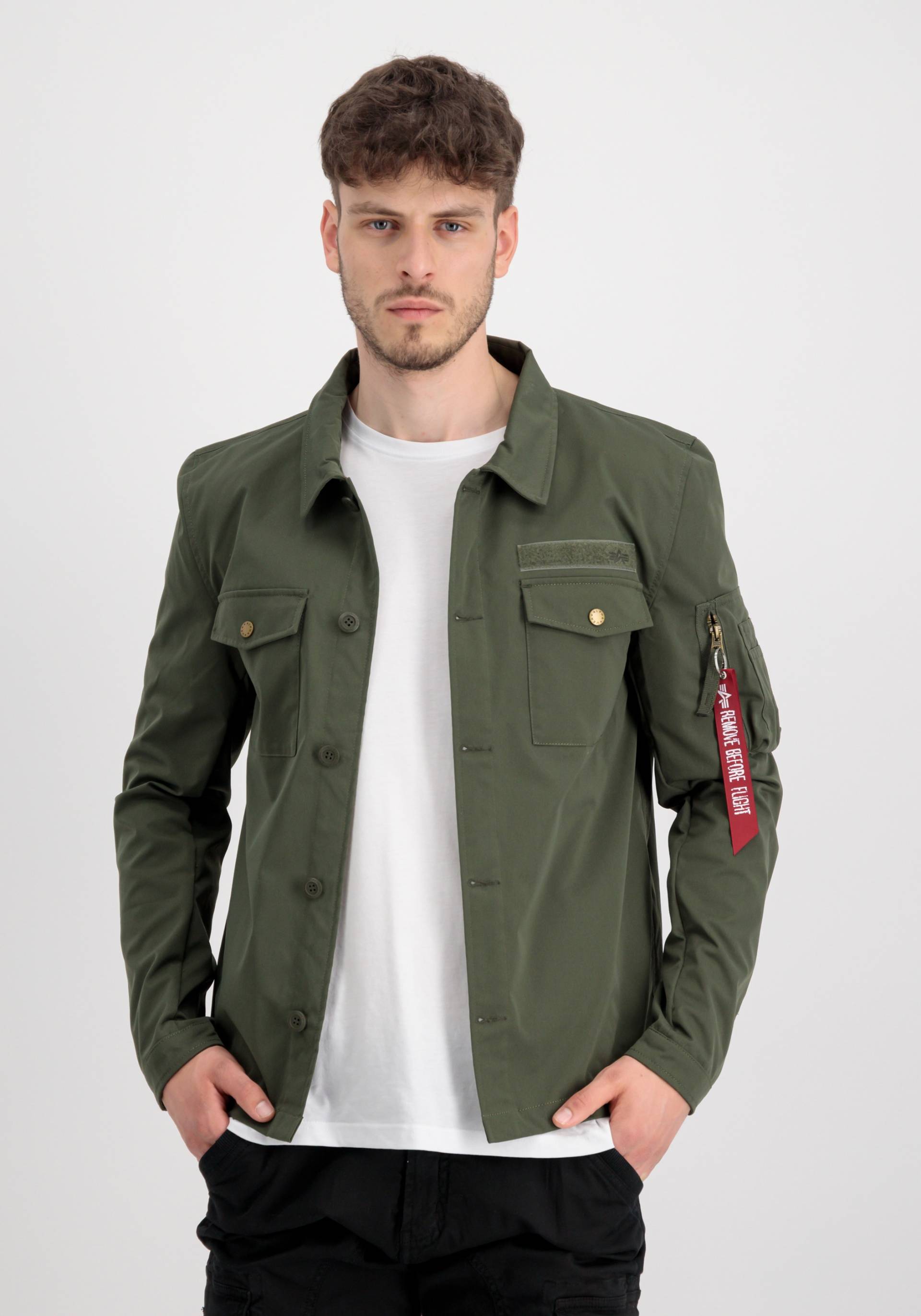 Alpha Industries Hemdjacke »Alpha Industries Men - Overshirts Alpha Overshirt« Alpha Industries Hemdjacke »Alpha Industries Men - Overshirts Alpha Overshirt« von Alpha Industries