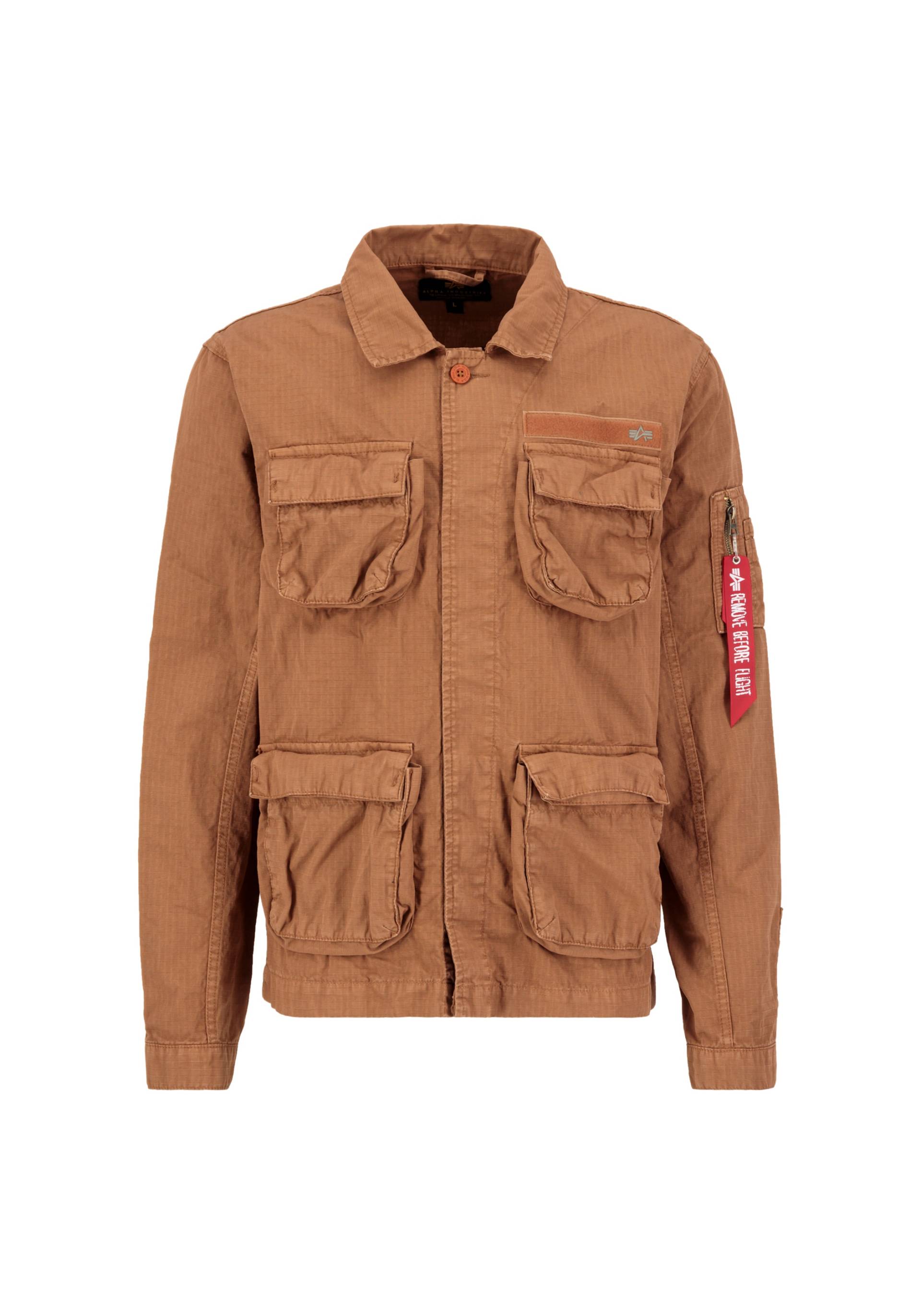 Alpha Industries Hemdjacke »Alpha Industries Men - Overshirts Ripstop Cargo Overshirt« Alpha Industries Hemdjacke »Alpha Industries Men - Overshirts Ripstop Cargo Overshirt« von Alpha Industries