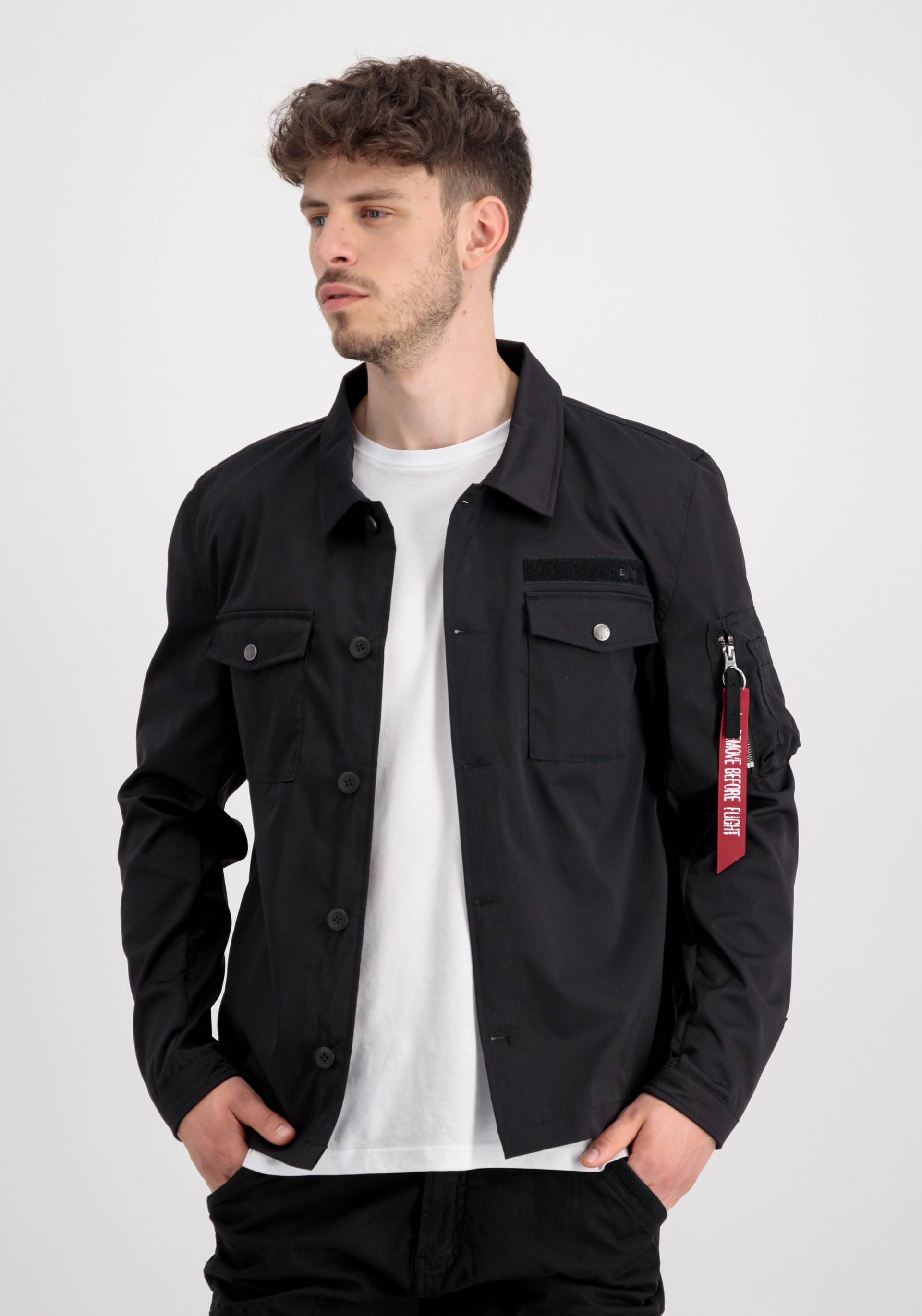 Alpha Industries Hemdjacke »ALPHA INDUSTRIES Men - Overshirts Alpha Overshirt« von Alpha Industries