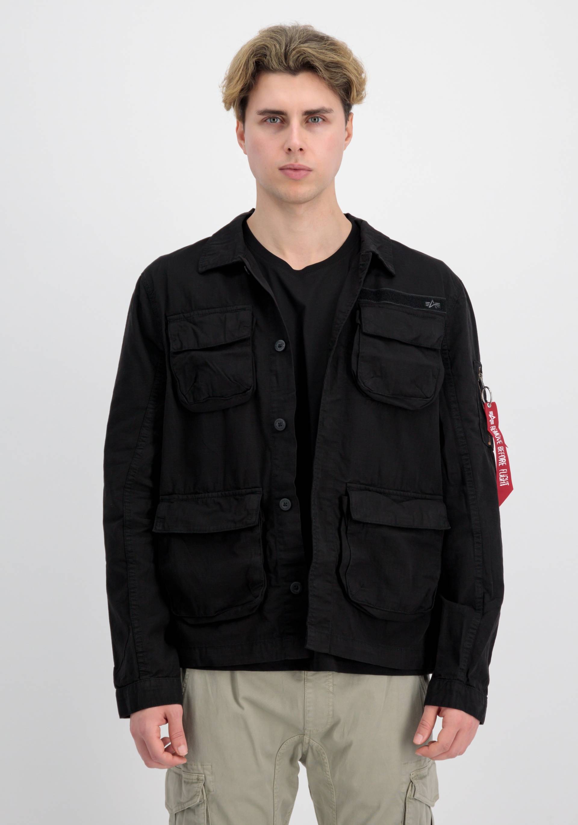 Alpha Industries Hemdjacke »Alpha Industries Men - Overshirts Ripstop Cargo Overshirt« Alpha Industries Hemdjacke »Alpha Industries Men - Overshirts Ripstop Cargo Overshirt« von Alpha Industries