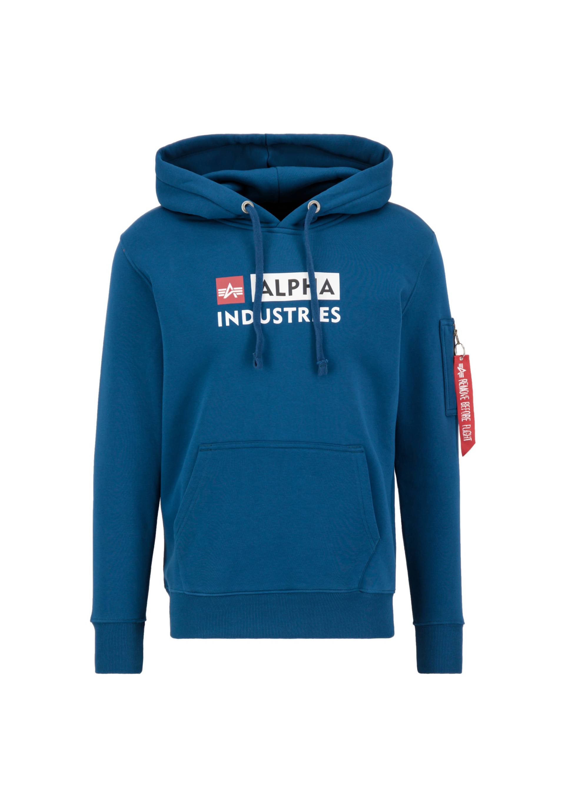 Alpha Industries Hoodie »ALPHA INDUSTRIES Men - Hoodies Alpha Block-Logo Hoody« von Alpha Industries