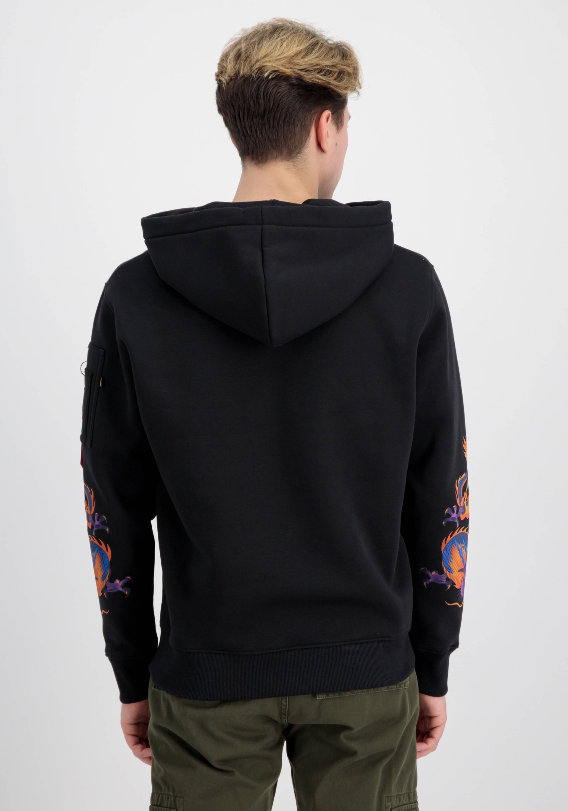 Alpha Industries Hoodie »ALPHA INDUSTRIES Men - Hoodies Dragon EMB Hoody« von Alpha Industries