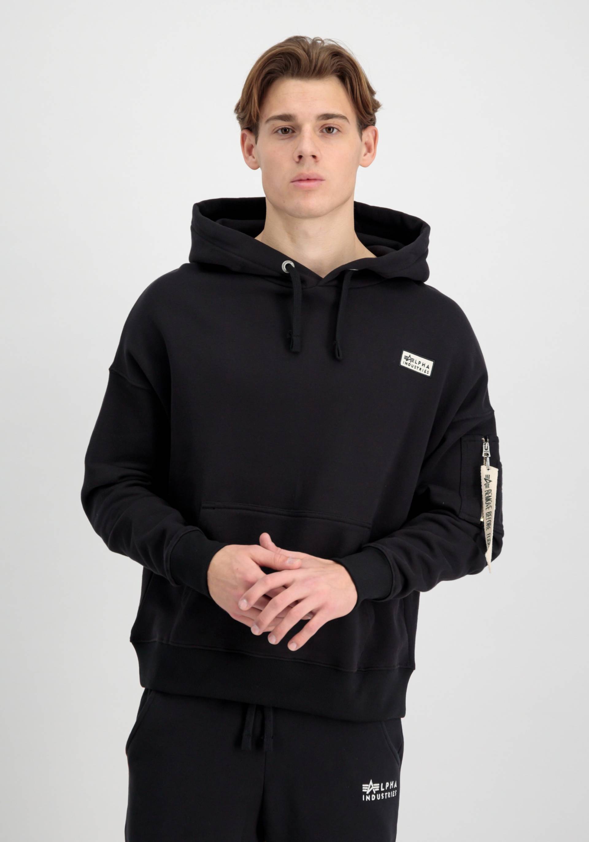 Alpha Industries Hoodie »ALPHA INDUSTRIES Men - Hoodies Organics OS Hoody« von Alpha Industries