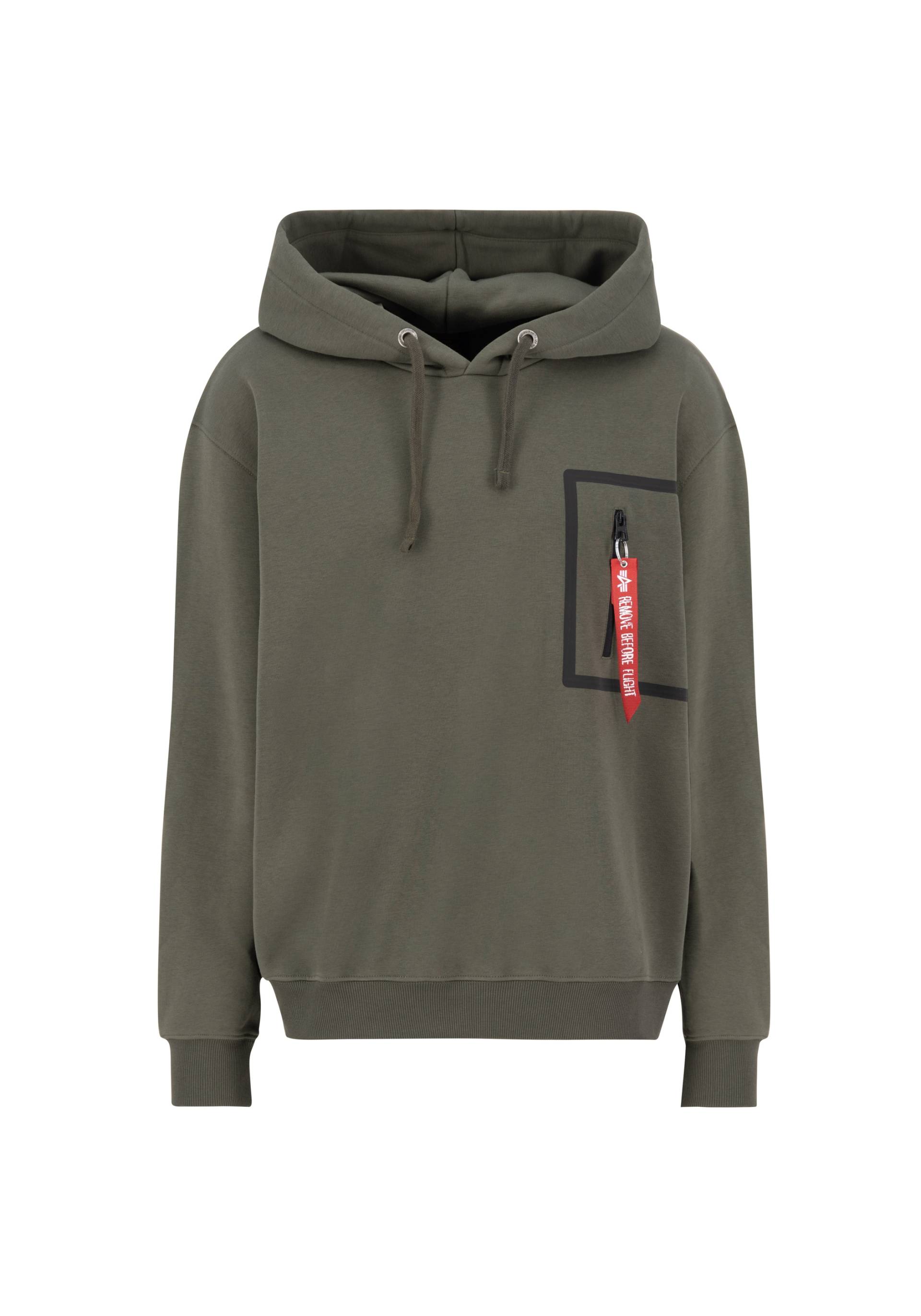 Alpha Industries Hoodie »ALPHA INDUSTRIES Men - Hoodies Taped Pocket Hoody« von Alpha Industries