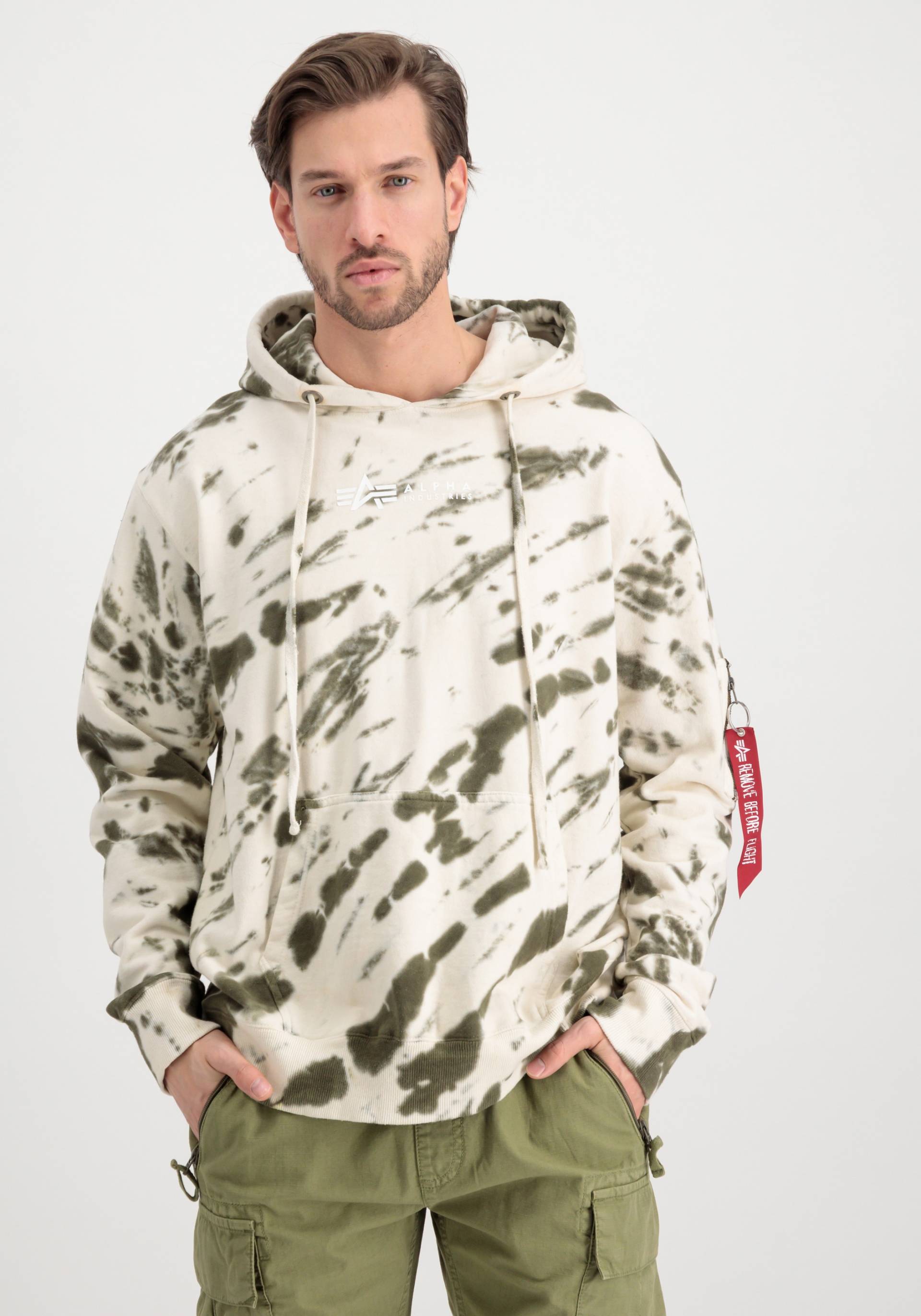 Alpha Industries Hoodie »ALPHA INDUSTRIES Men - Hoodies Tie Dye Hoody« von Alpha Industries