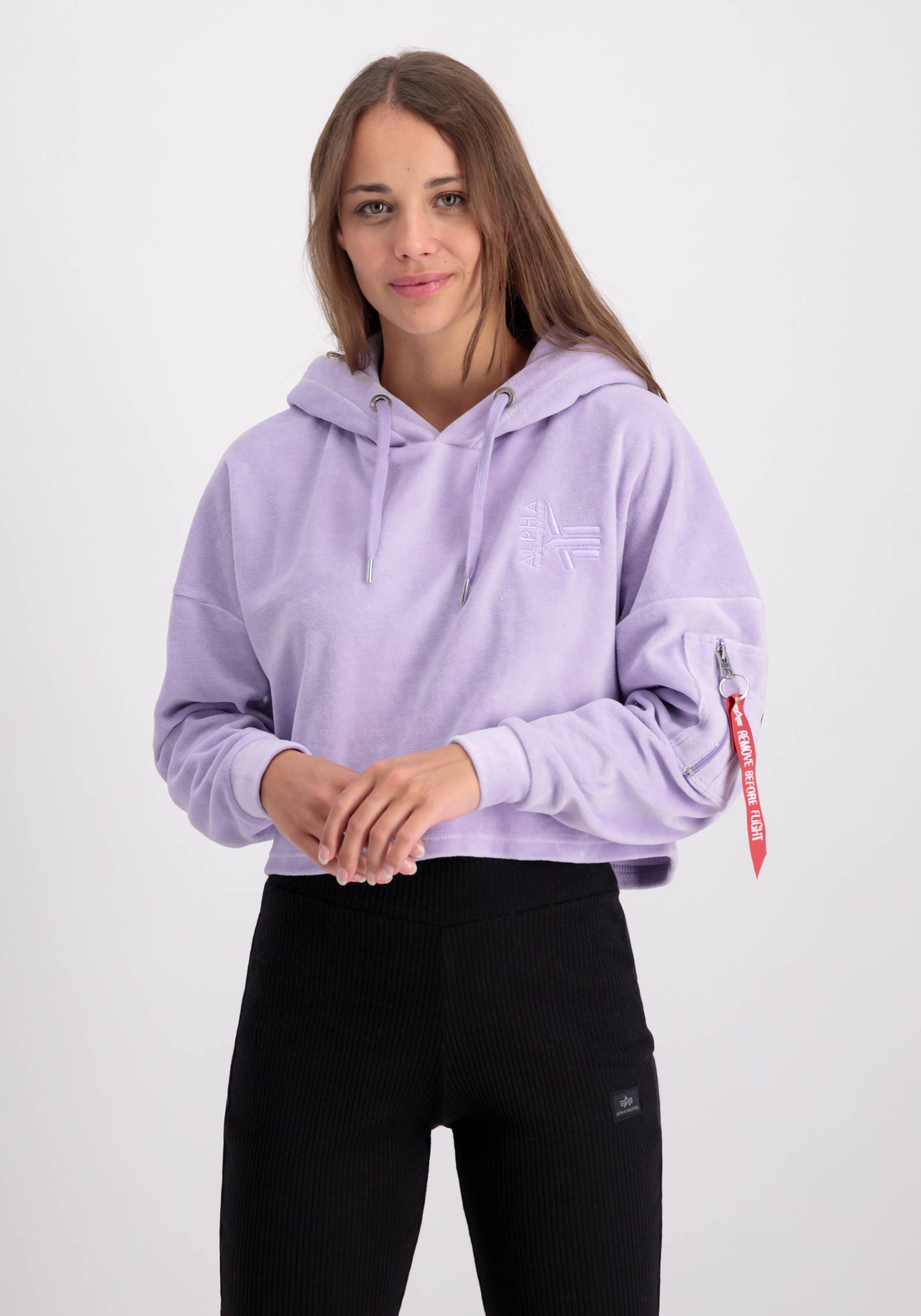 Alpha Industries Hoodie »ALPHA INDUSTRIES Women - Hoodies Frottee Hoody COS Wmn« von Alpha Industries