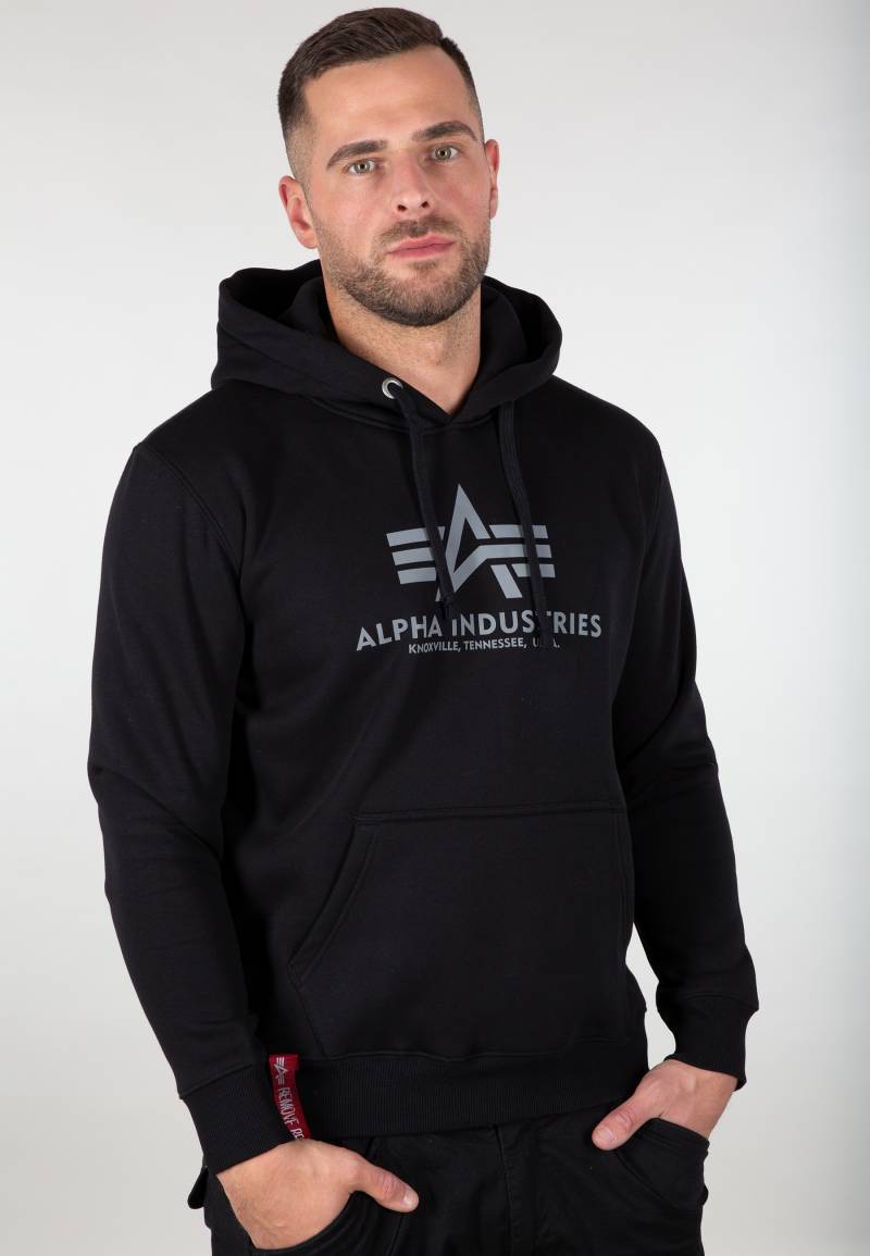 Alpha Industries Hoodie »ALPHA INDUSTRIES Men - Hoodies Basic Hoody Reflective Print« von Alpha Industries