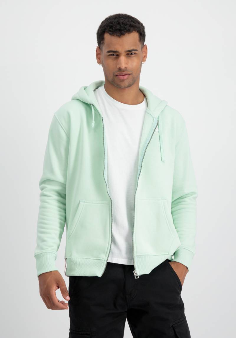 Alpha Industries Hoodie »ALPHA INDUSTRIES Men - Hoodies Basic Zip Hoody SL« von Alpha Industries