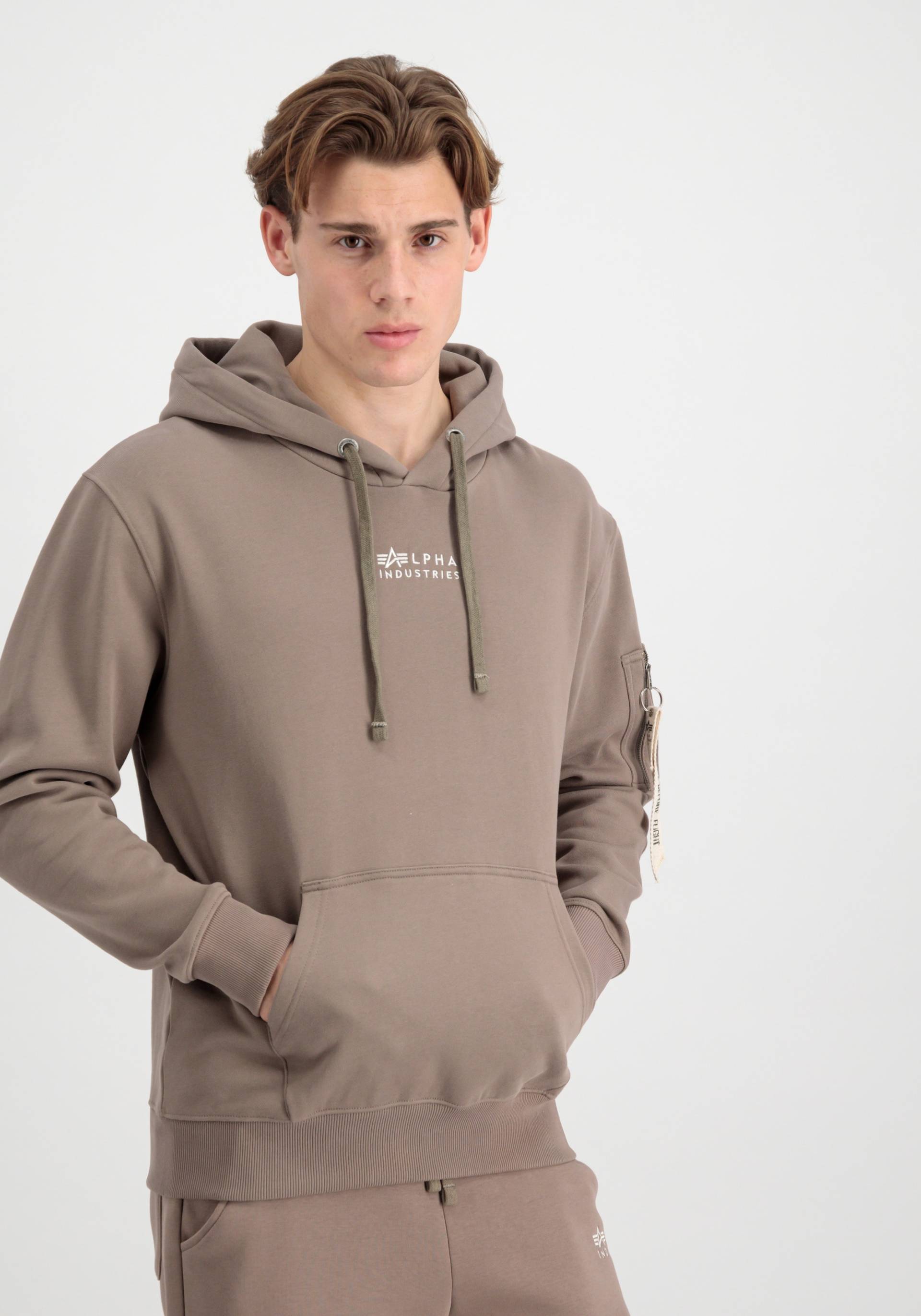 Alpha Industries Hoodie »ALPHA INDUSTRIES Men - Hoodies Organics EMB Hoody« von Alpha Industries