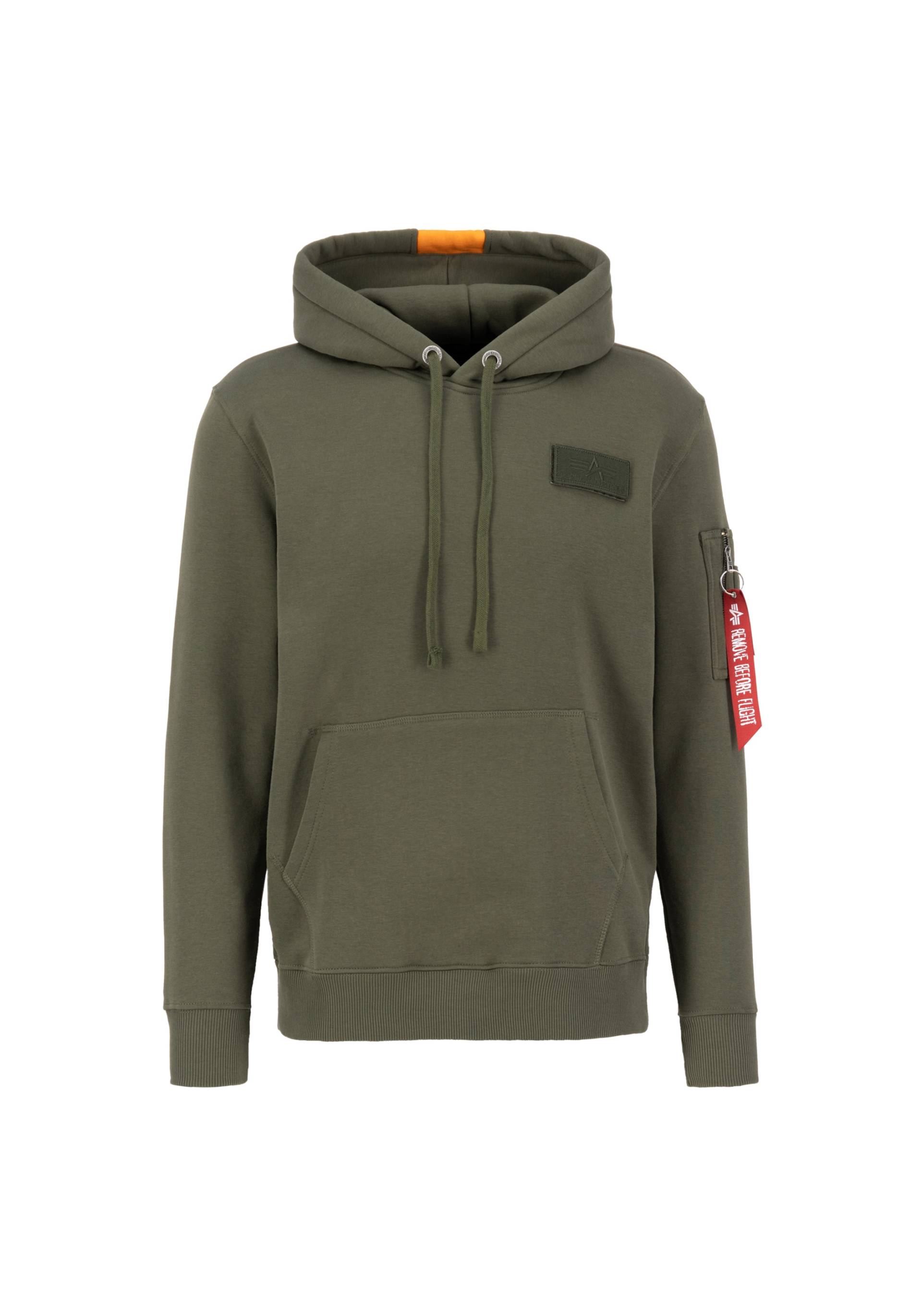 Alpha Industries Hoodie »Alpha Industries Men - Hoodies Red Stripe Hoodie« Alpha Industries Hoodie »Alpha Industries Men - Hoodies Red Stripe Hoodie« von Alpha Industries