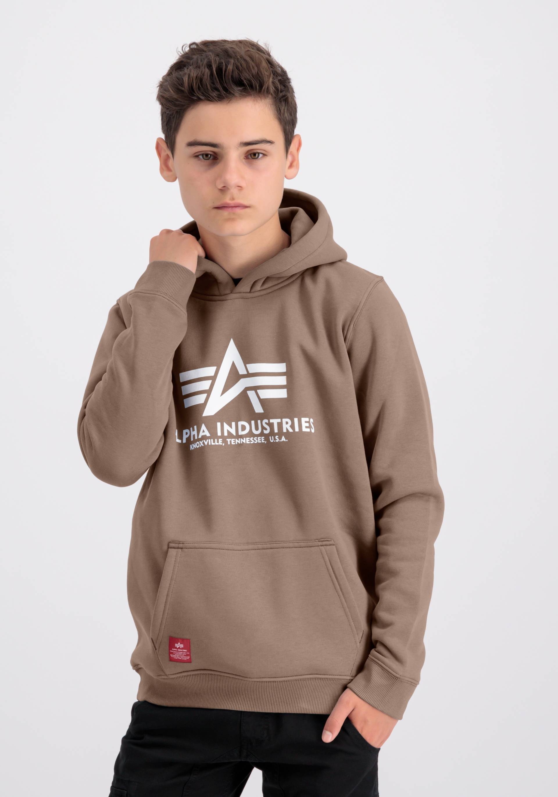 Alpha Industries Kapuzenshirt »ALPHA INDUSTRIES Kids - Hoodies Basic Hoody Kids/Teens« von Alpha Industries