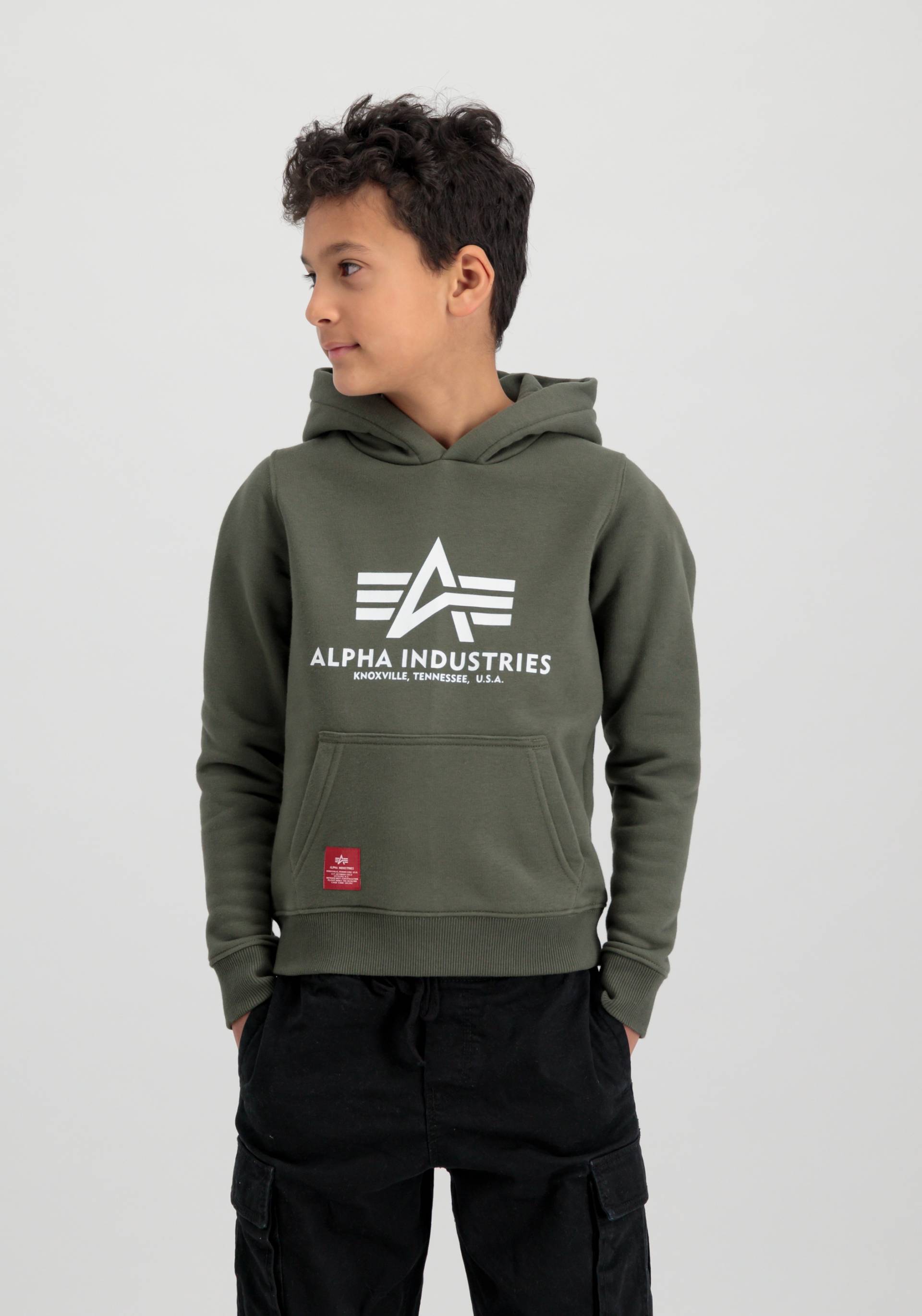 Alpha Industries Kapuzenshirt »ALPHA INDUSTRIES Kids - Hoodies Basic Hoody Kids/Teens« von Alpha Industries