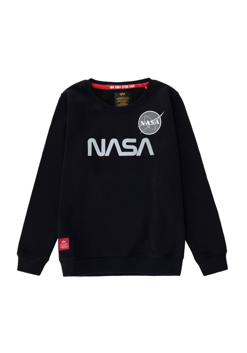 Alpha Industries Sweater »Alpha Industries Kids - Sweatshirts NASA Refl. Sweater Kids« von Alpha Industries