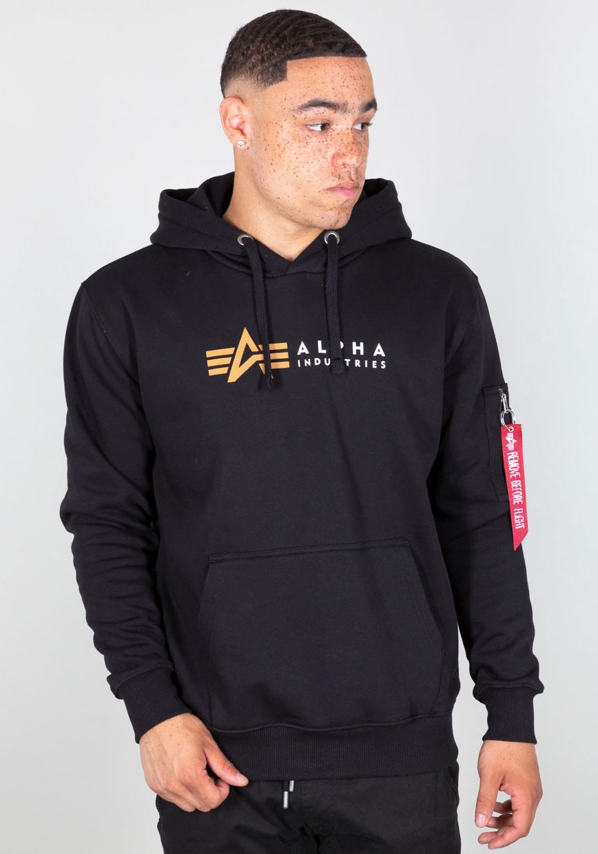 Alpha Industries Kapuzensweatshirt »Alpha Label Hoody« Alpha Industries Kapuzensweatshirt »Alpha Label Hoody« von Alpha Industries