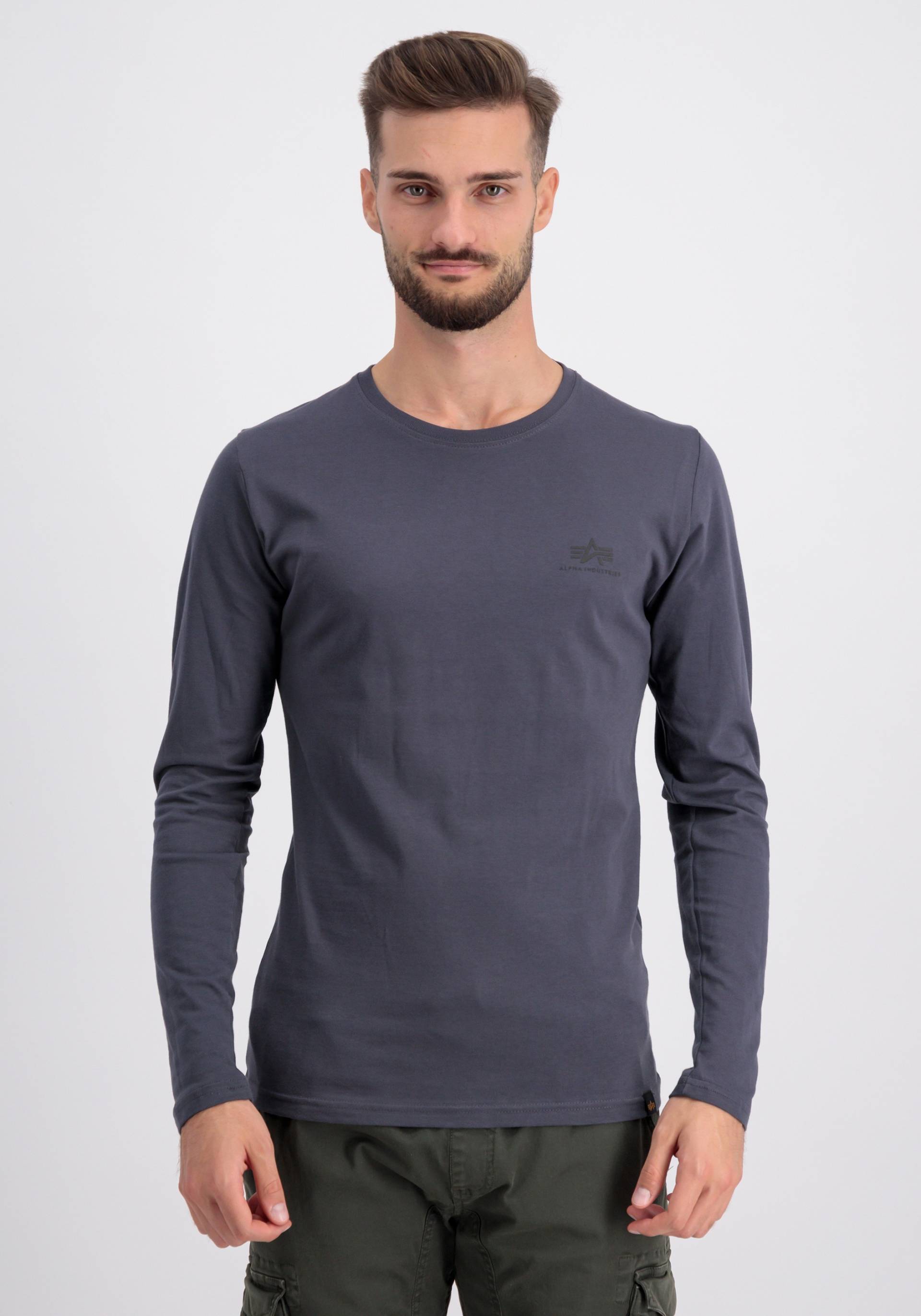 Alpha Industries Longsleeve »Alpha Industries Men - Longsleeves Back Print Heavy LS« Alpha Industries Longsleeve »Alpha Industries Men - Longsleeves Back Print Heavy LS« von Alpha Industries