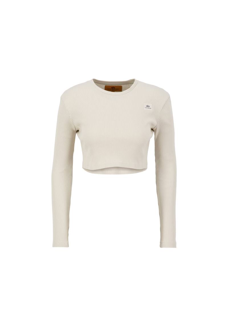 Alpha Industries Longsleeve »Alpha Industries Women - Longsleeves X-Fit Rib LS C Women« von Alpha Industries