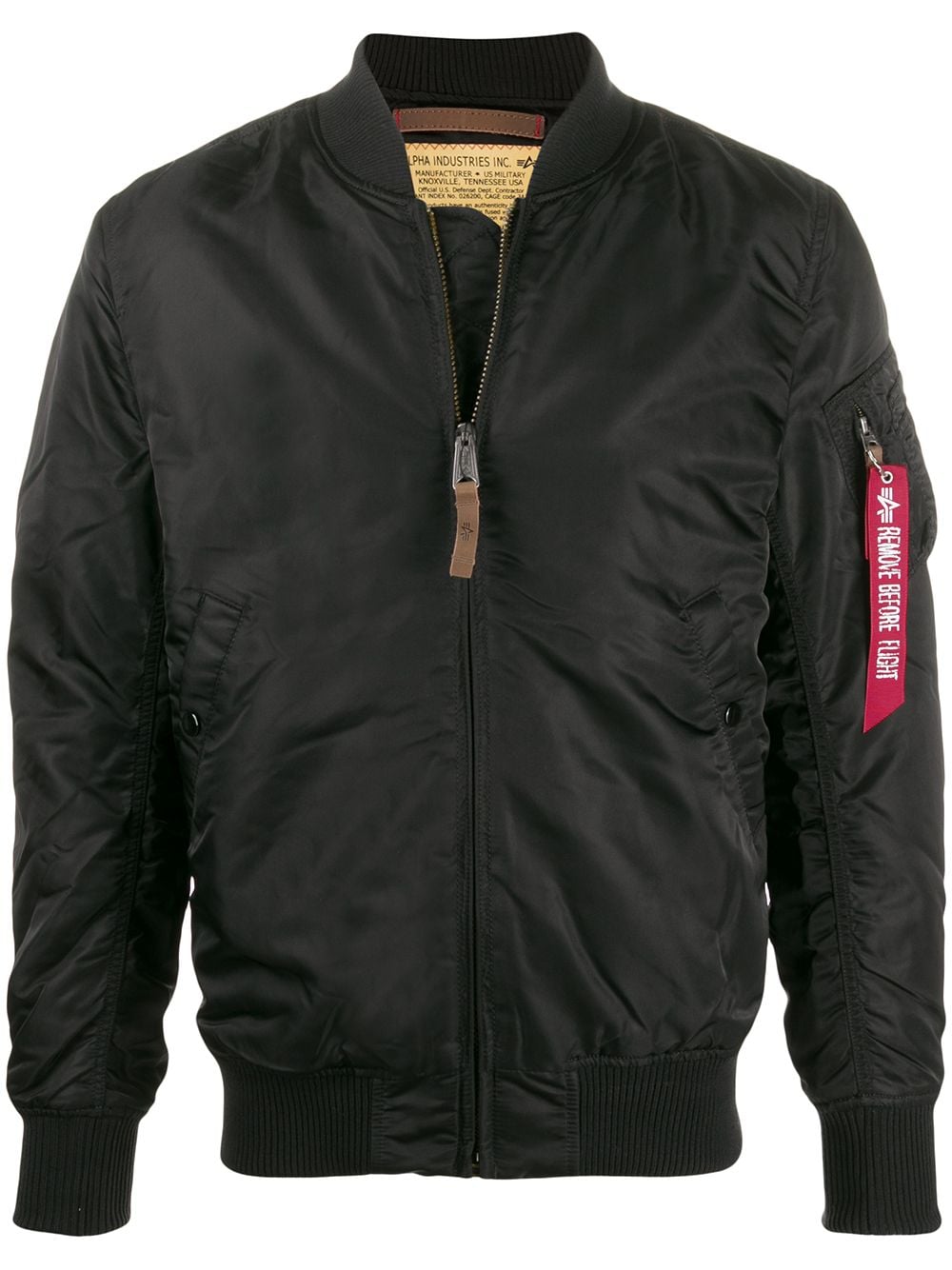 Alpha Industries MA-1 Flight bomber jacket - Black von Alpha Industries