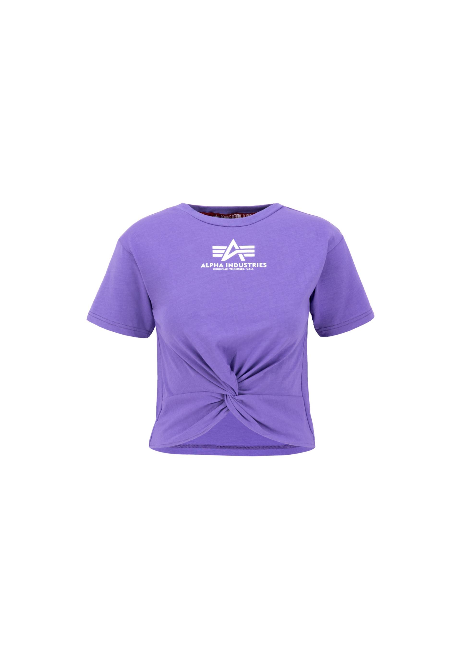 Alpha Industries Muscleshirt »ALPHA INDUSTRIES Women - T-Shirts Knotted Crop T Wmn« von Alpha Industries