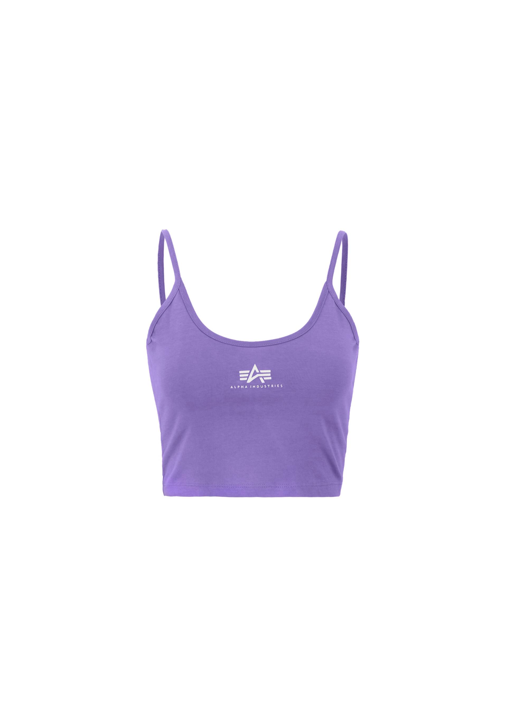 Alpha Industries Muscleshirt »ALPHA INDUSTRIES Women - Tank Tops Basic Crop-Top SL Wmn« von Alpha Industries