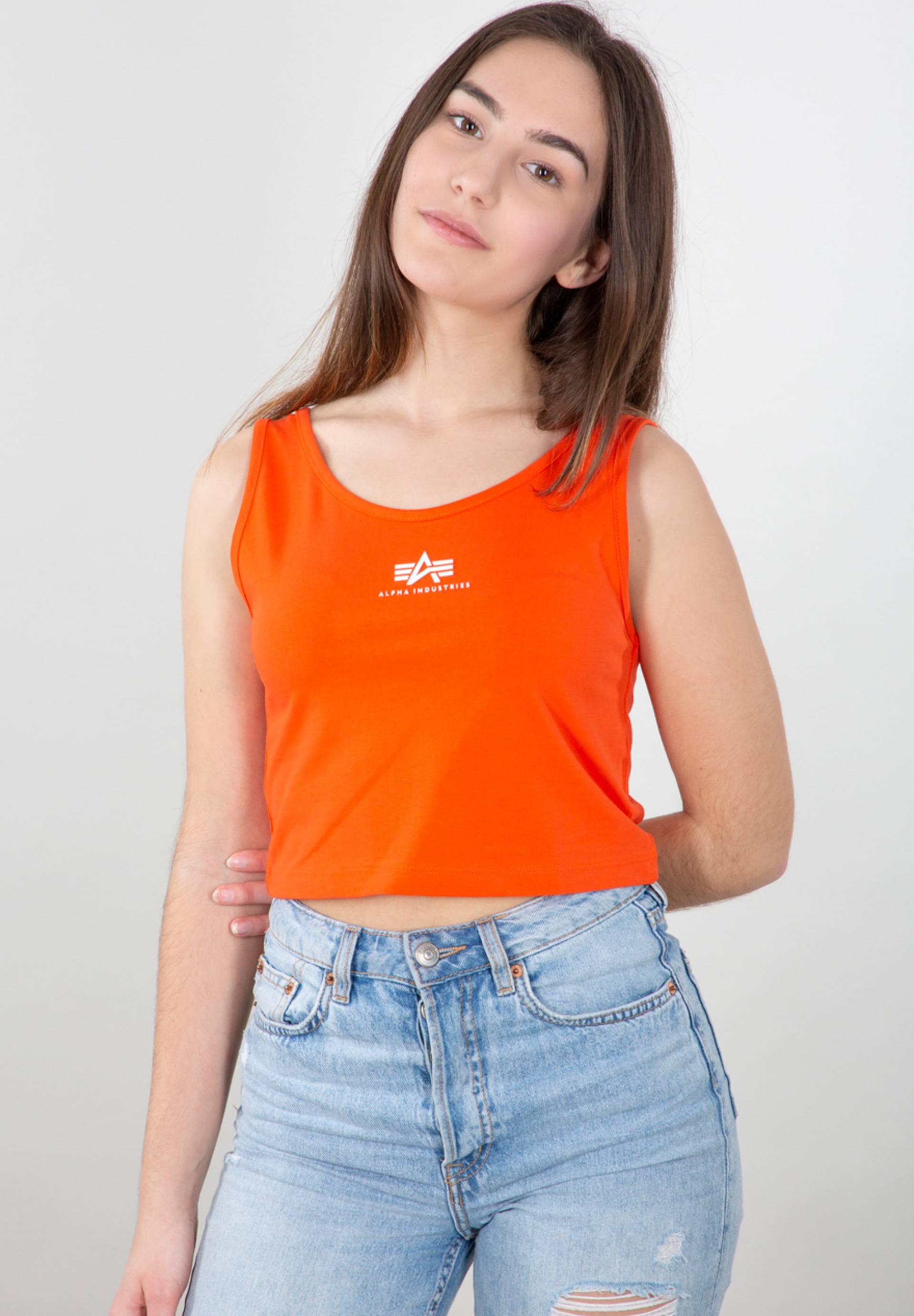 Alpha Industries Muskelshirt »Alpha Industries Women - Tanks Basic Crop-Tank SL Women« Alpha Industries Muskelshirt »Alpha Industries Women - Tanks Basic Crop-Tank SL Women« von Alpha Industries