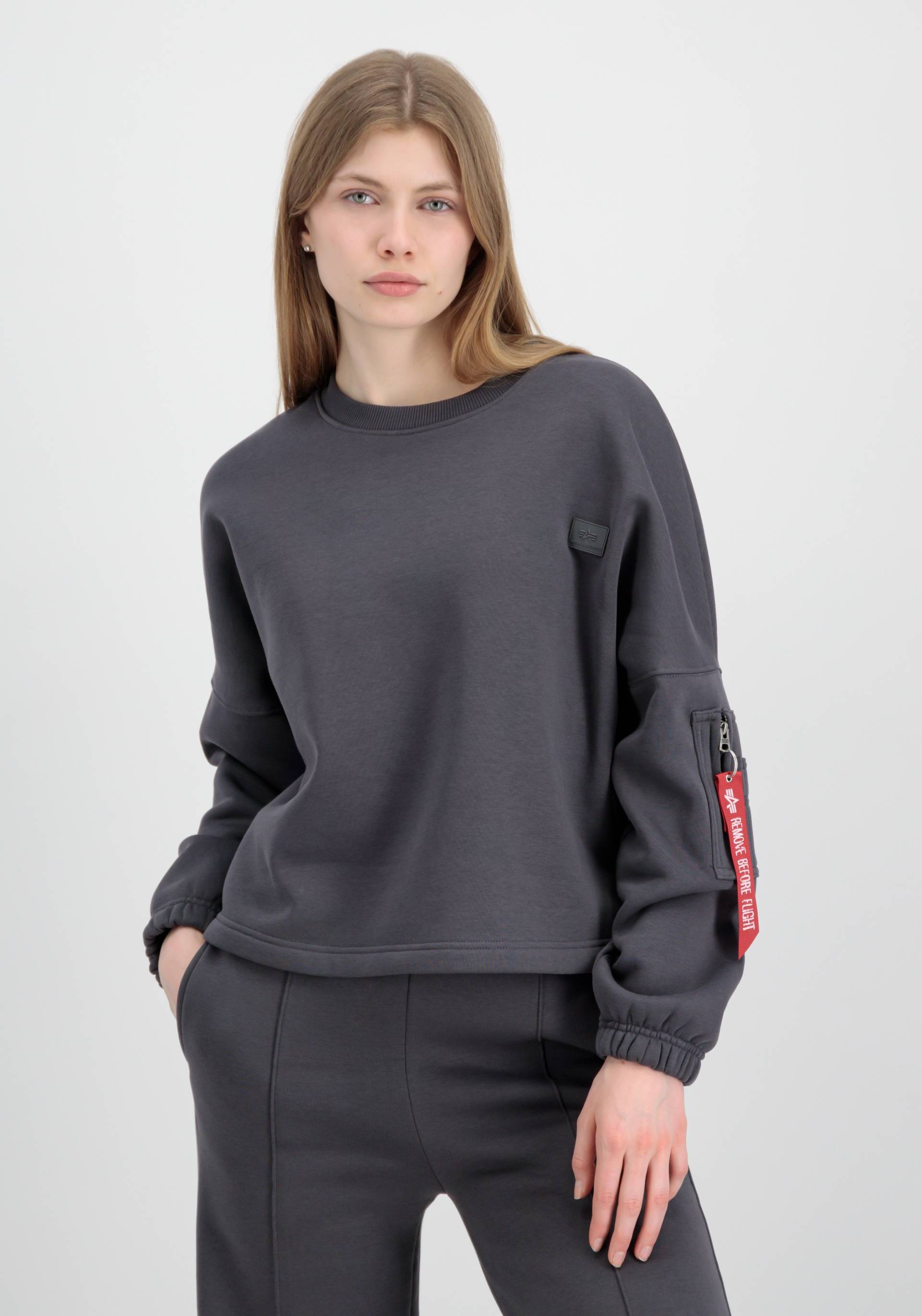 Alpha Industries Sweater »Alpha Industries Women - Sweatshirts X-Fit Label OS Sweater« Alpha Industries Sweater »Alpha Industries Women - Sweatshirts X-Fit Label OS Sweater« von Alpha Industries
