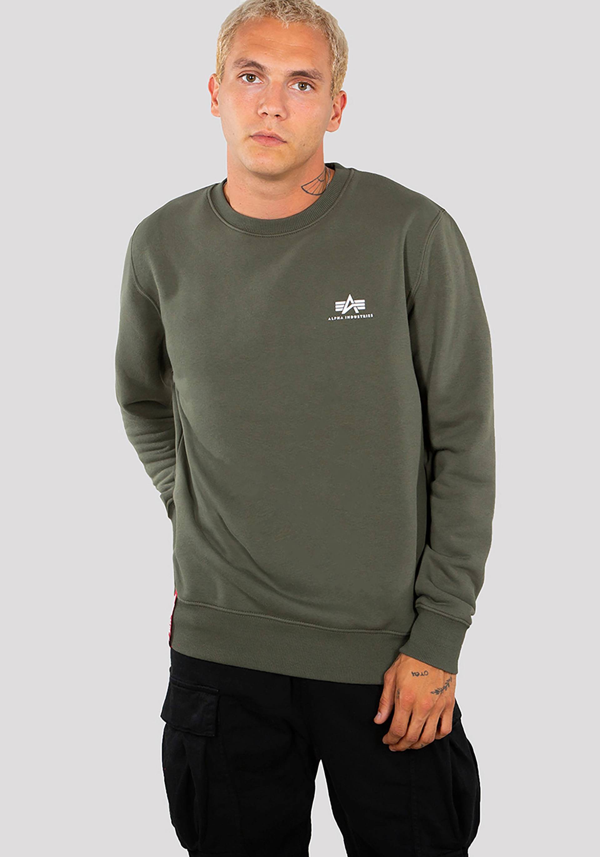 Alpha Industries Sweatshirt »Basic Sweater small Logo« von Alpha Industries