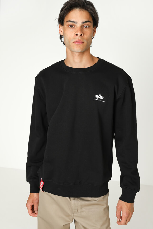 Alpha Industries Sweatshirt | Schwarz | Herren  | M von Alpha Industries