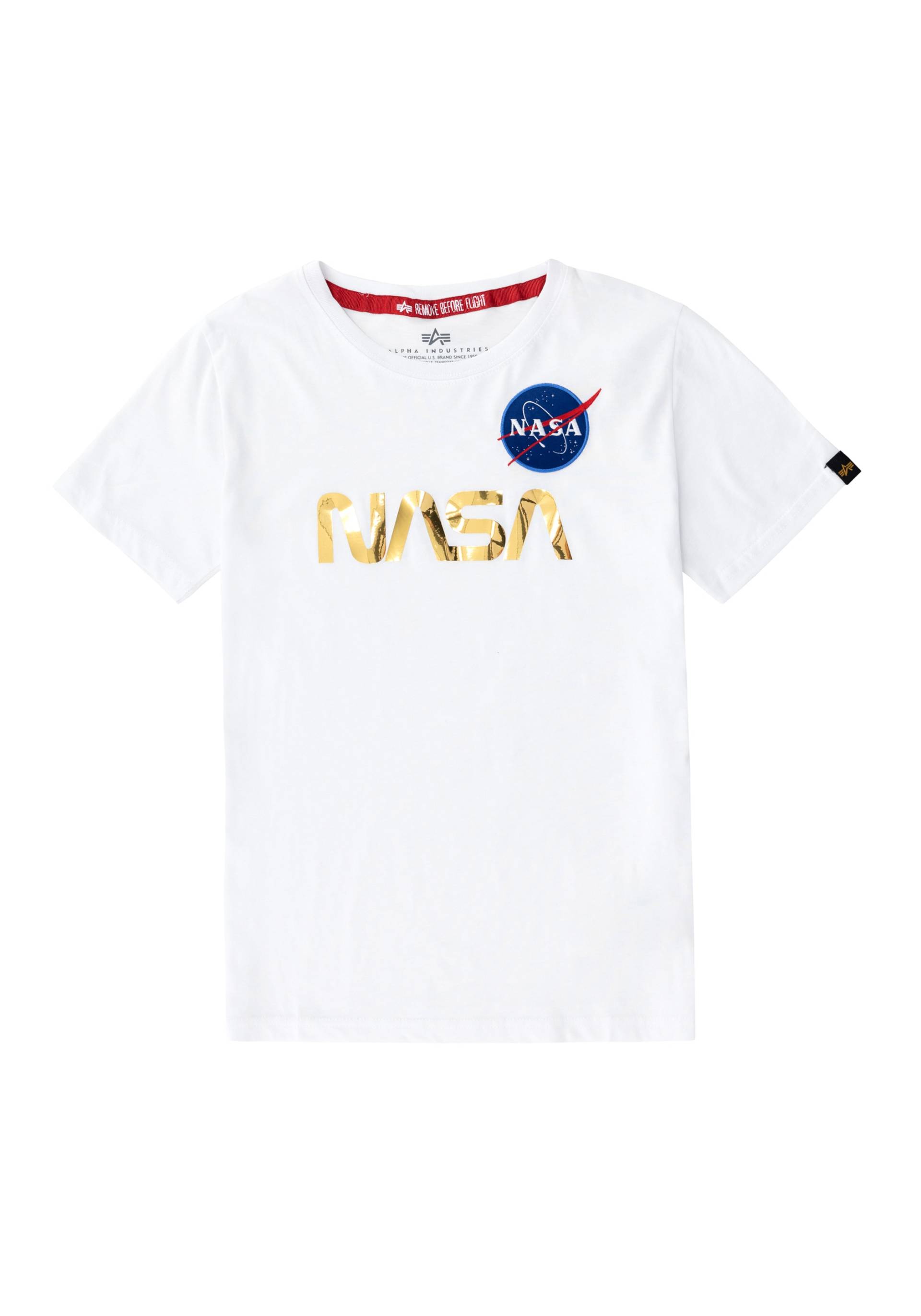 Alpha Industries T-Shirt »ALPHA INDUSTRIES Kids - T-Shirts Nasa Reflective T Kids/Teens« von Alpha Industries