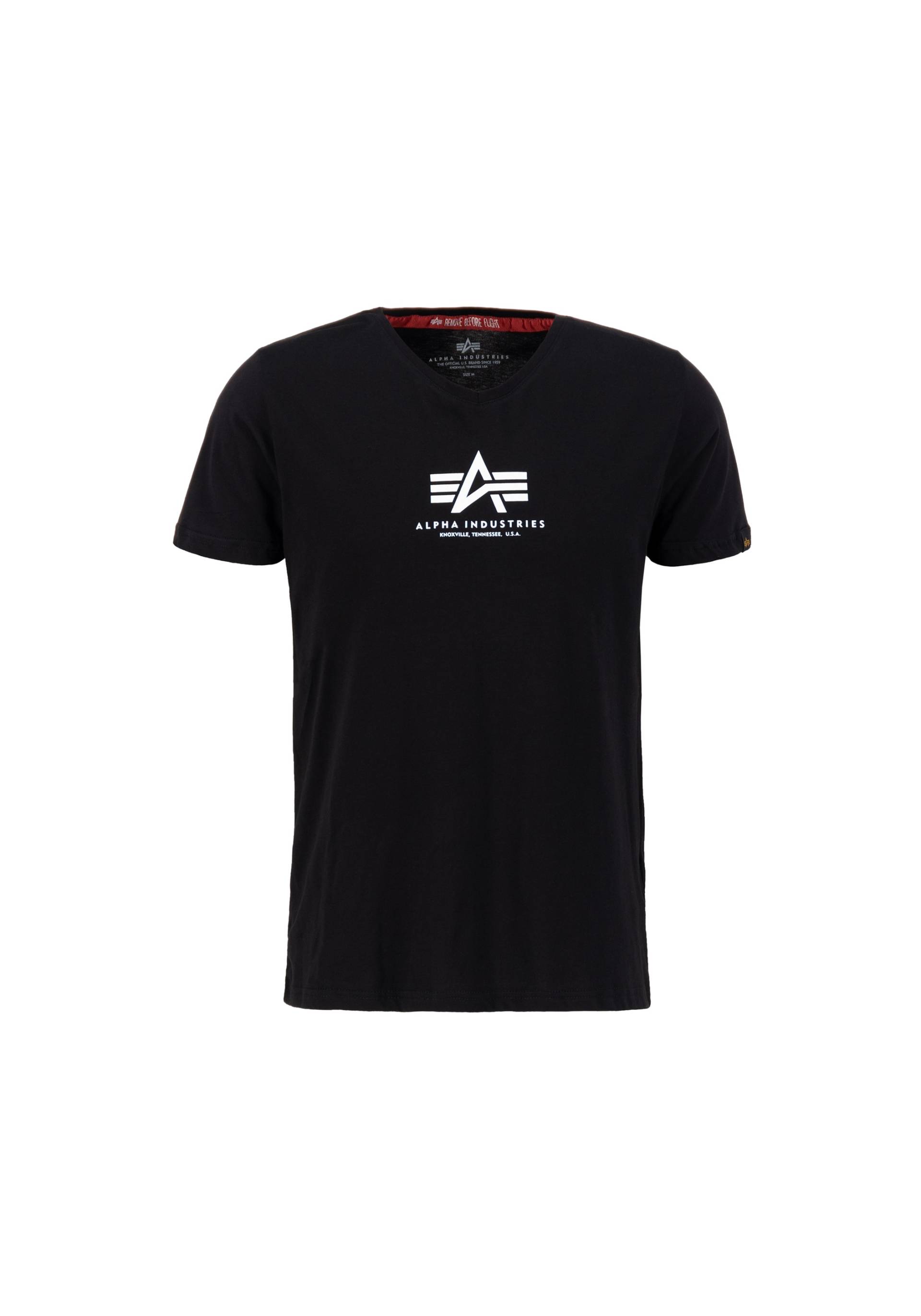 Alpha Industries T-Shirt »ALPHA INDUSTRIES Men - T-Shirts Basic V-Neck T ML« von Alpha Industries