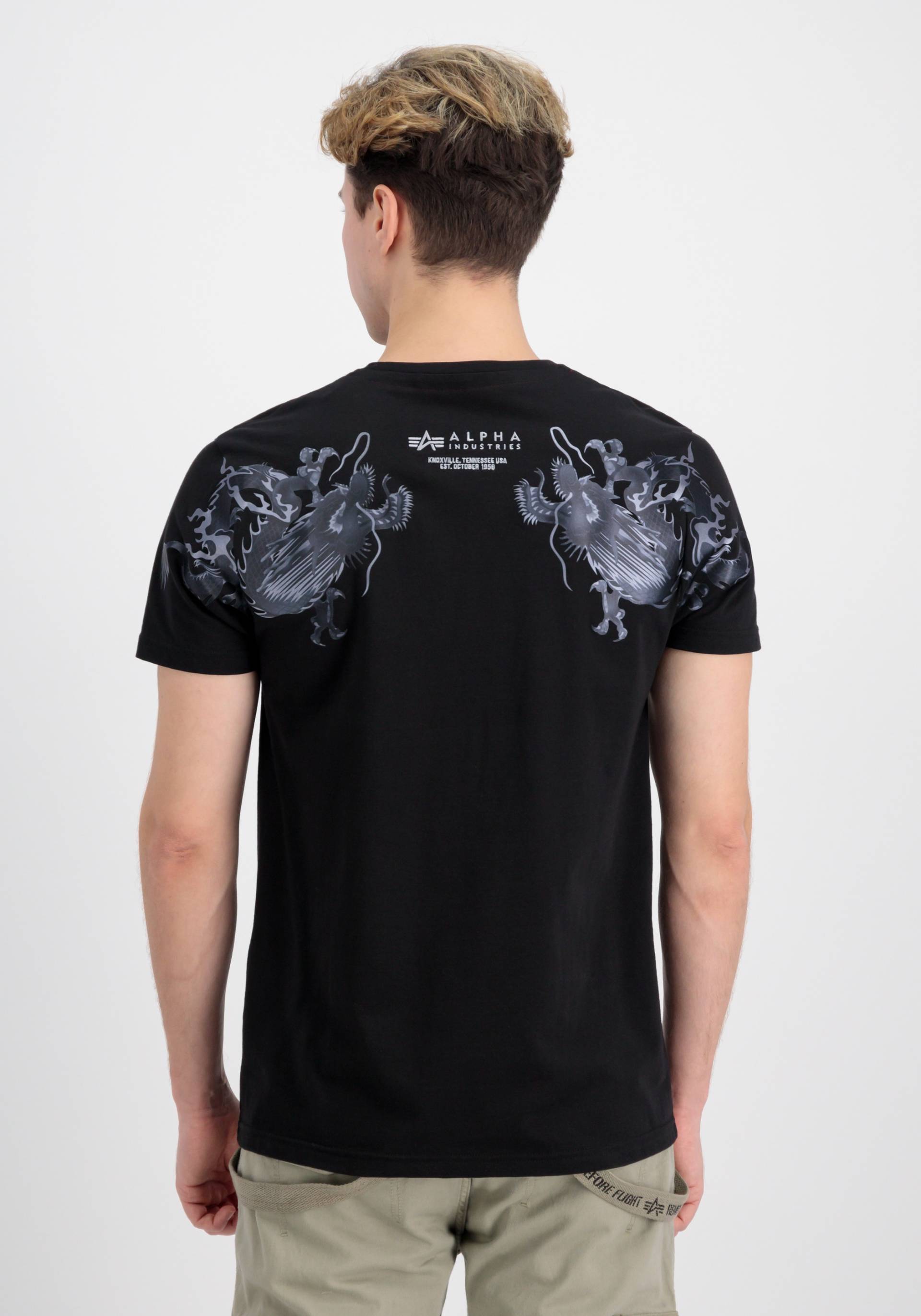 Alpha Industries T-Shirt »ALPHA INDUSTRIES Men - T-Shirts Dragon EMB T« von Alpha Industries