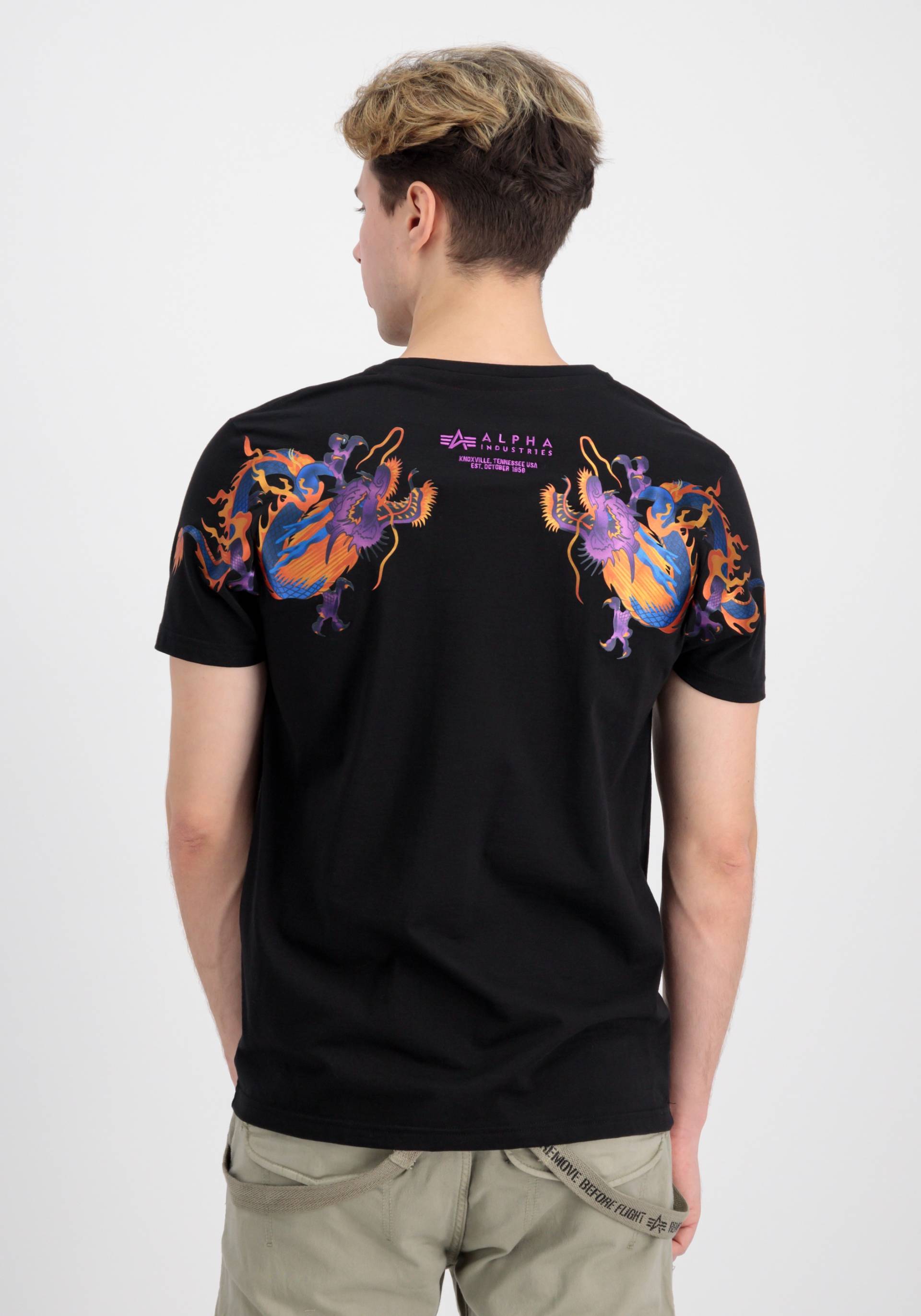 Alpha Industries T-Shirt »ALPHA INDUSTRIES Men - T-Shirts Dragon EMB T« von Alpha Industries